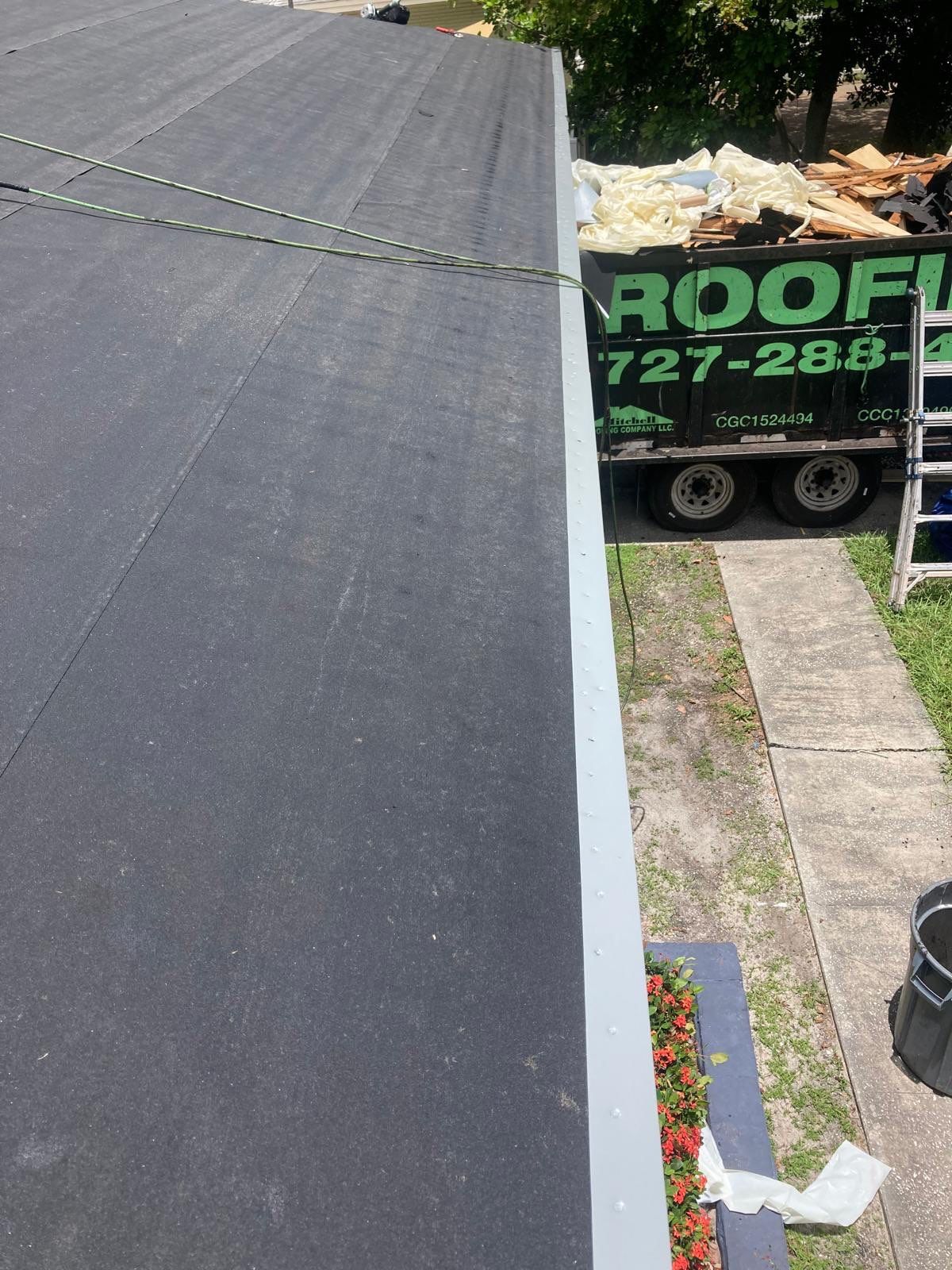 Project in Clearwater 33765 by Mitchell Roofing Company LLC 