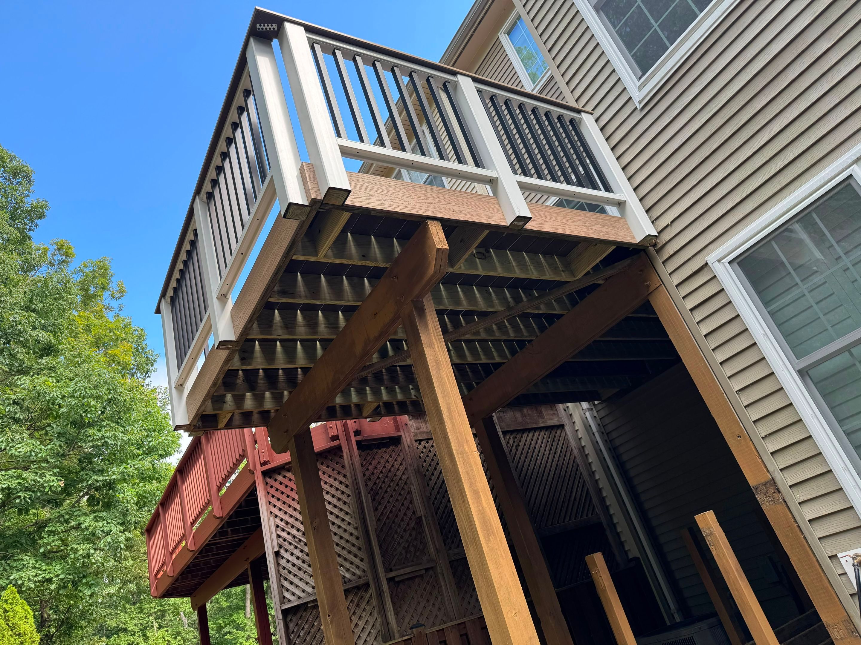 Trex Composite Deck Upgrade in Alexandria, VA by Deck Guru