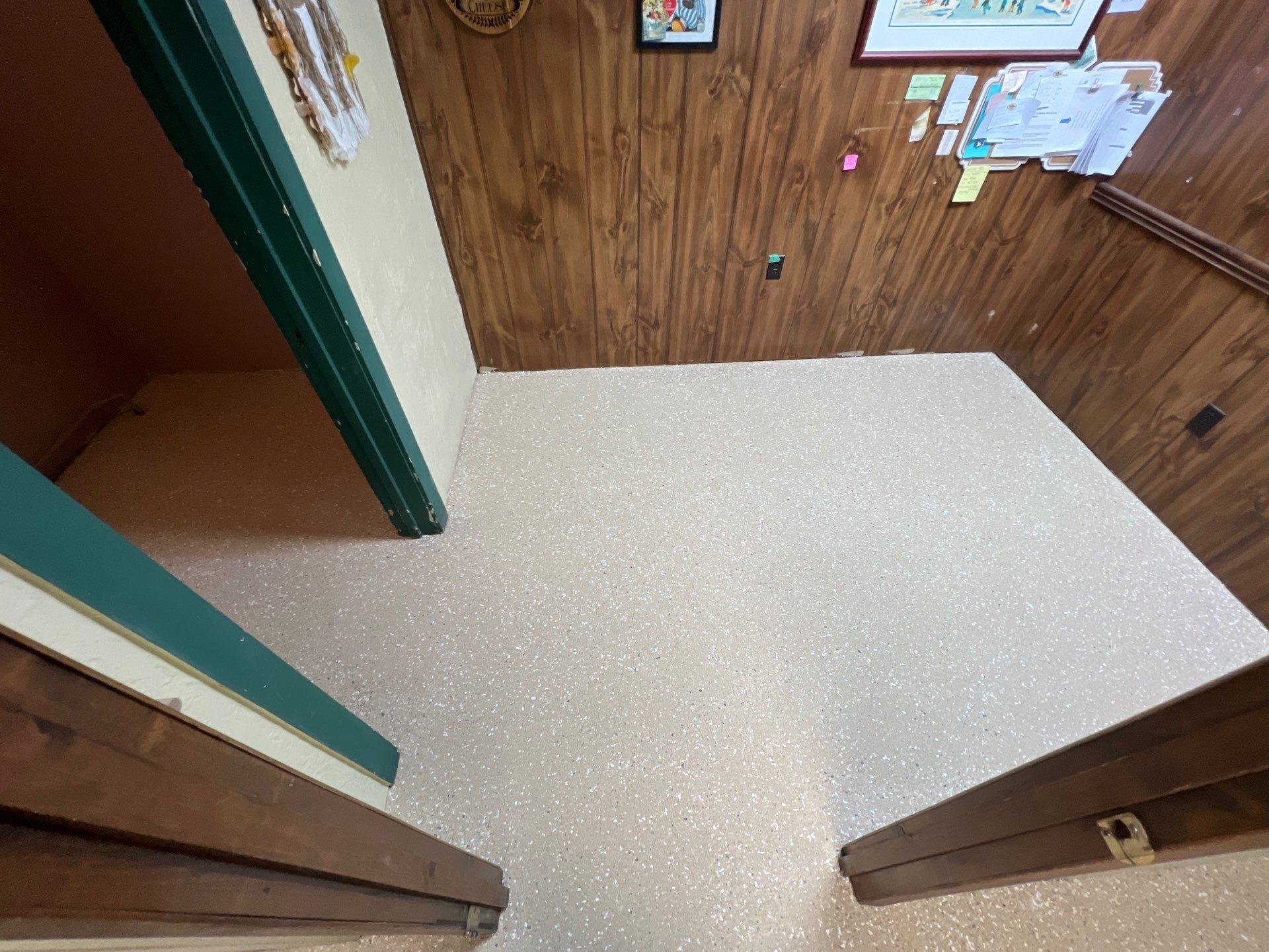 Epoxy Flooring Installation – Downtown Muskegon Commercial Space by Gordon Painting