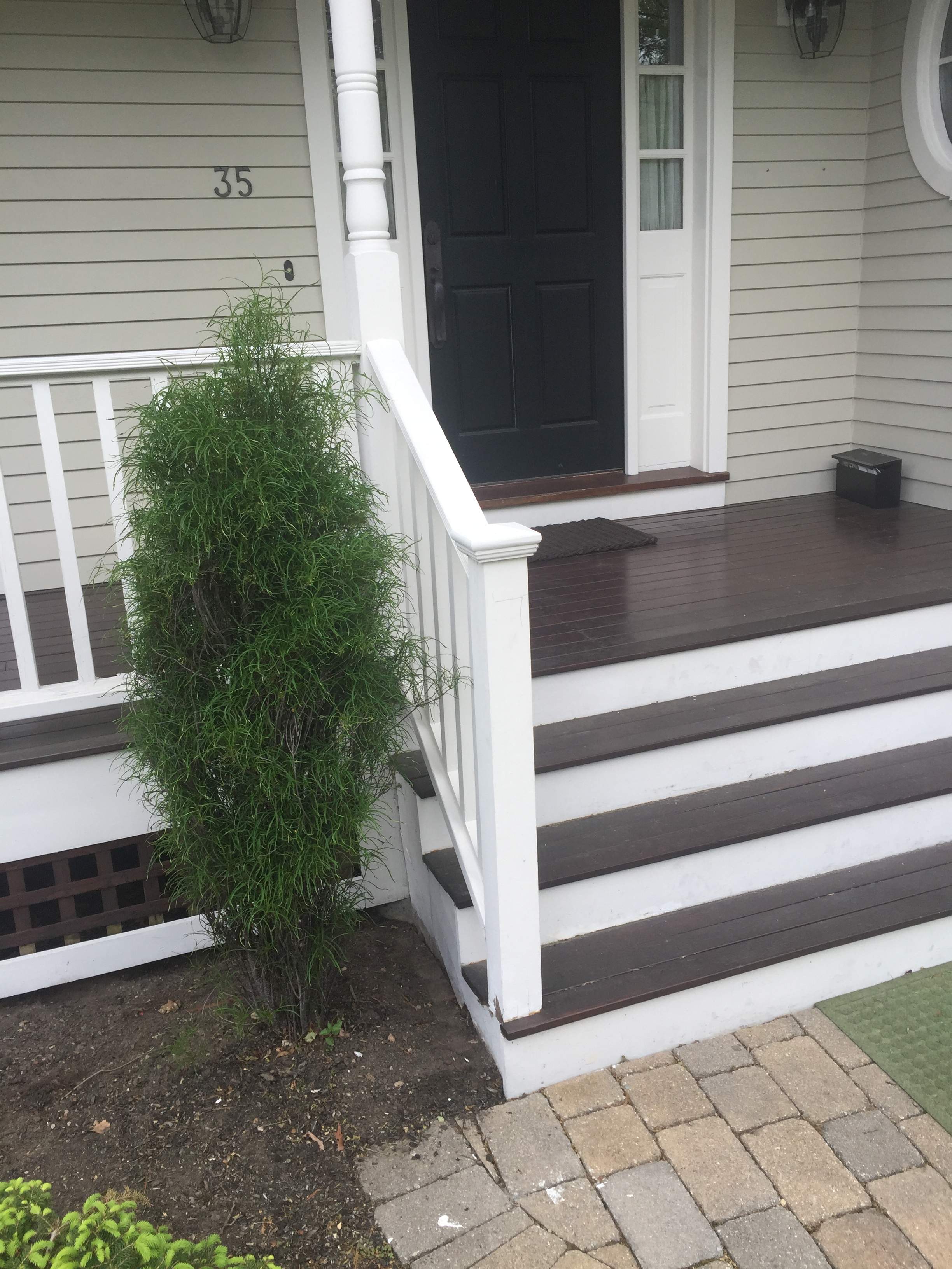 Porch/Deck Construction using Red Cedar by UBrothers Construction