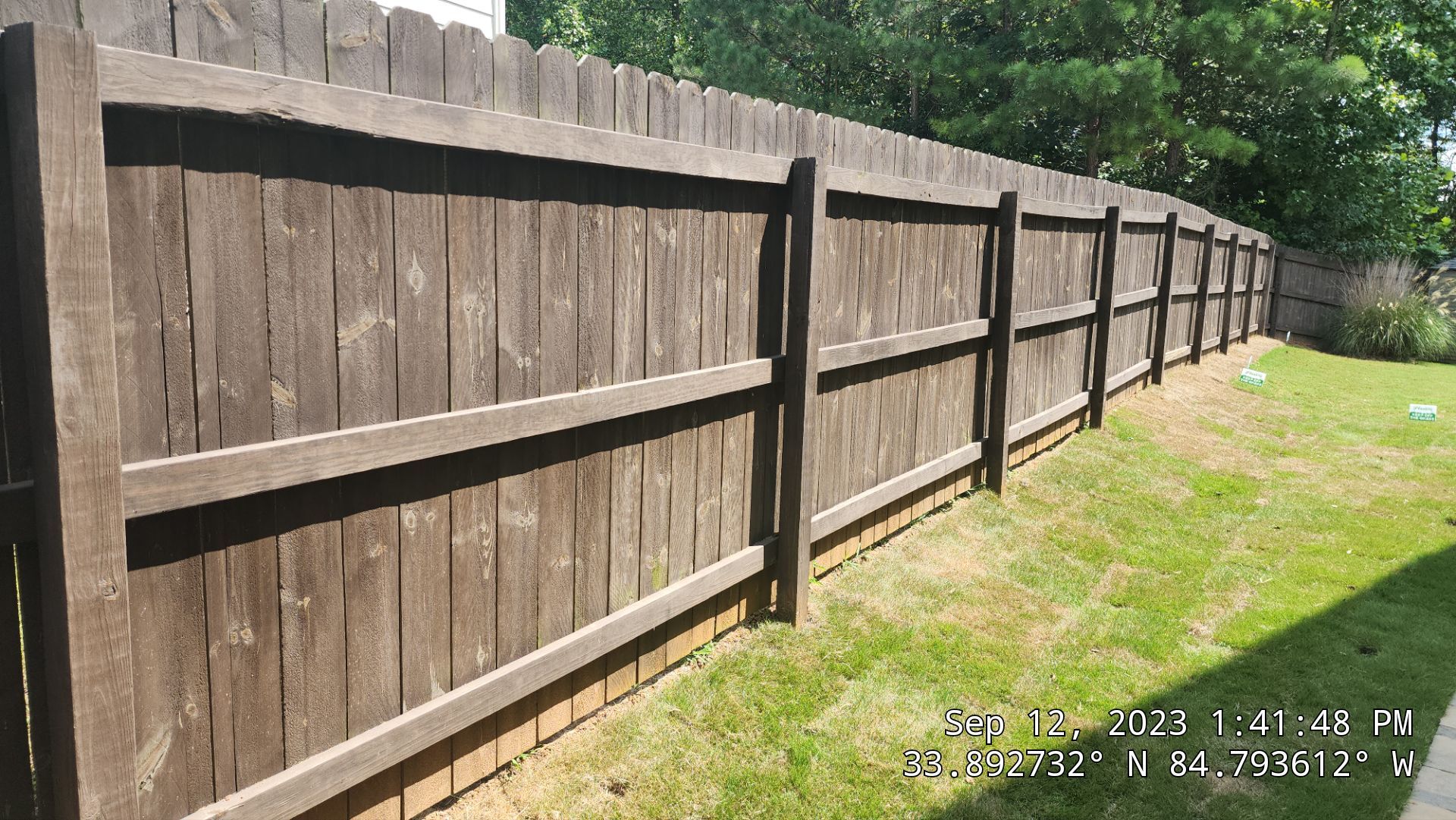 Fence Restoration using Chocolate by SSE by Titans of Timber Fence & Stain