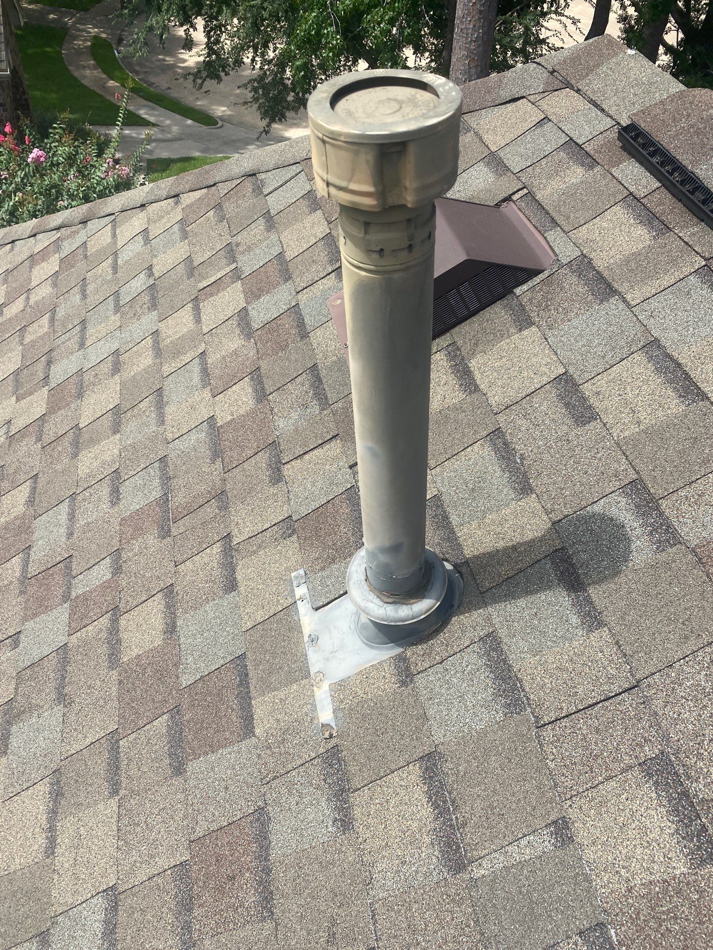 Hail Damage using Owen's Corning Duration (Lifetime) Shingles by Roof Repair Company