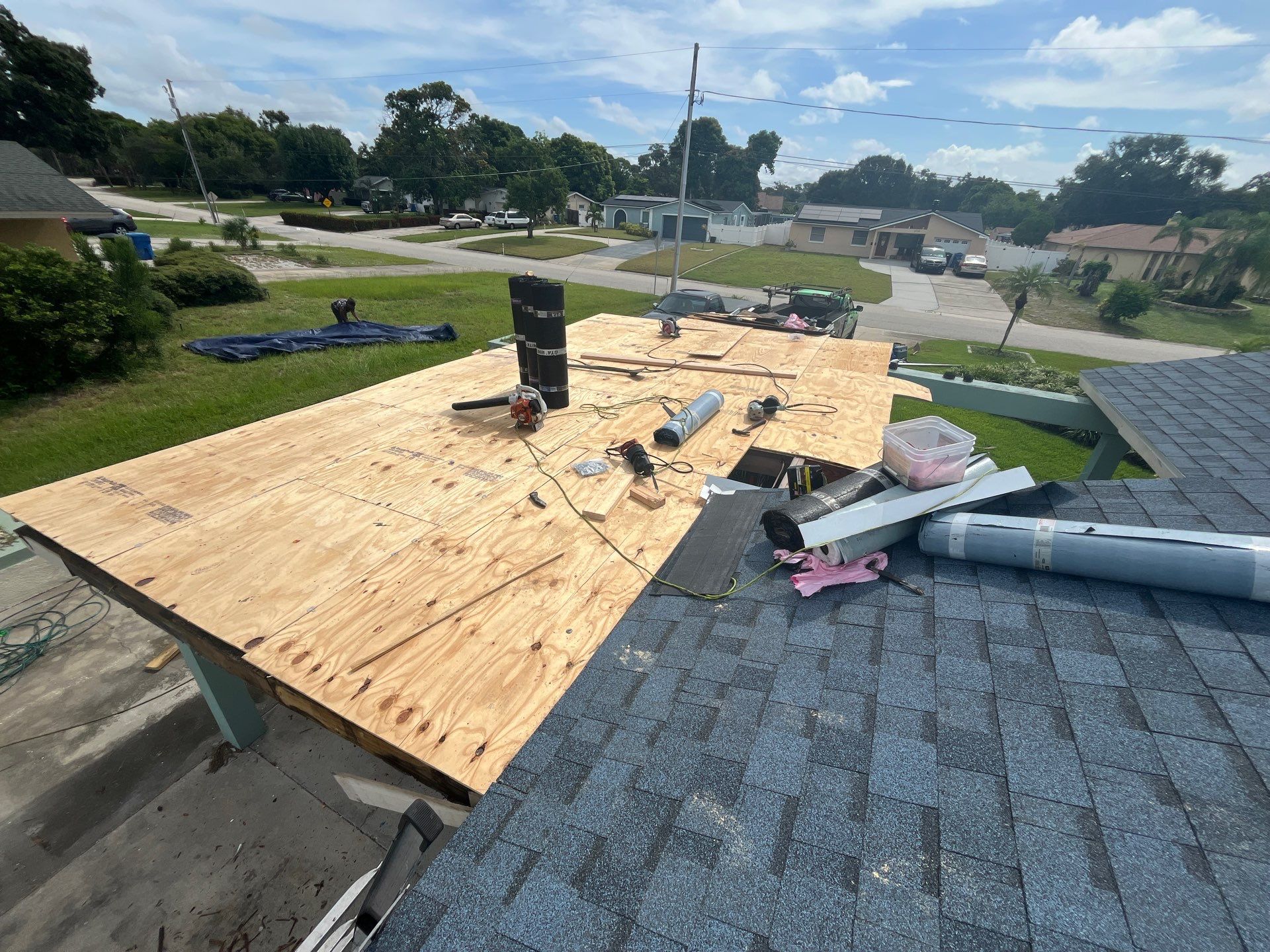 Project in St. Petersburg 33712 by Mitchell Roofing Company LLC 