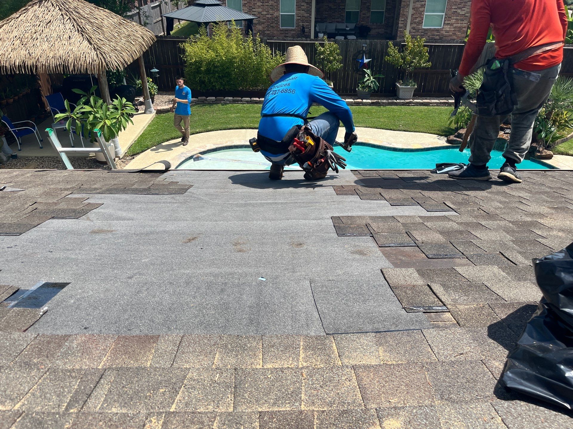 Residential Roofing Repair using Owen's Corning Duration (Lifetime) Shingles by Roof Repair Company