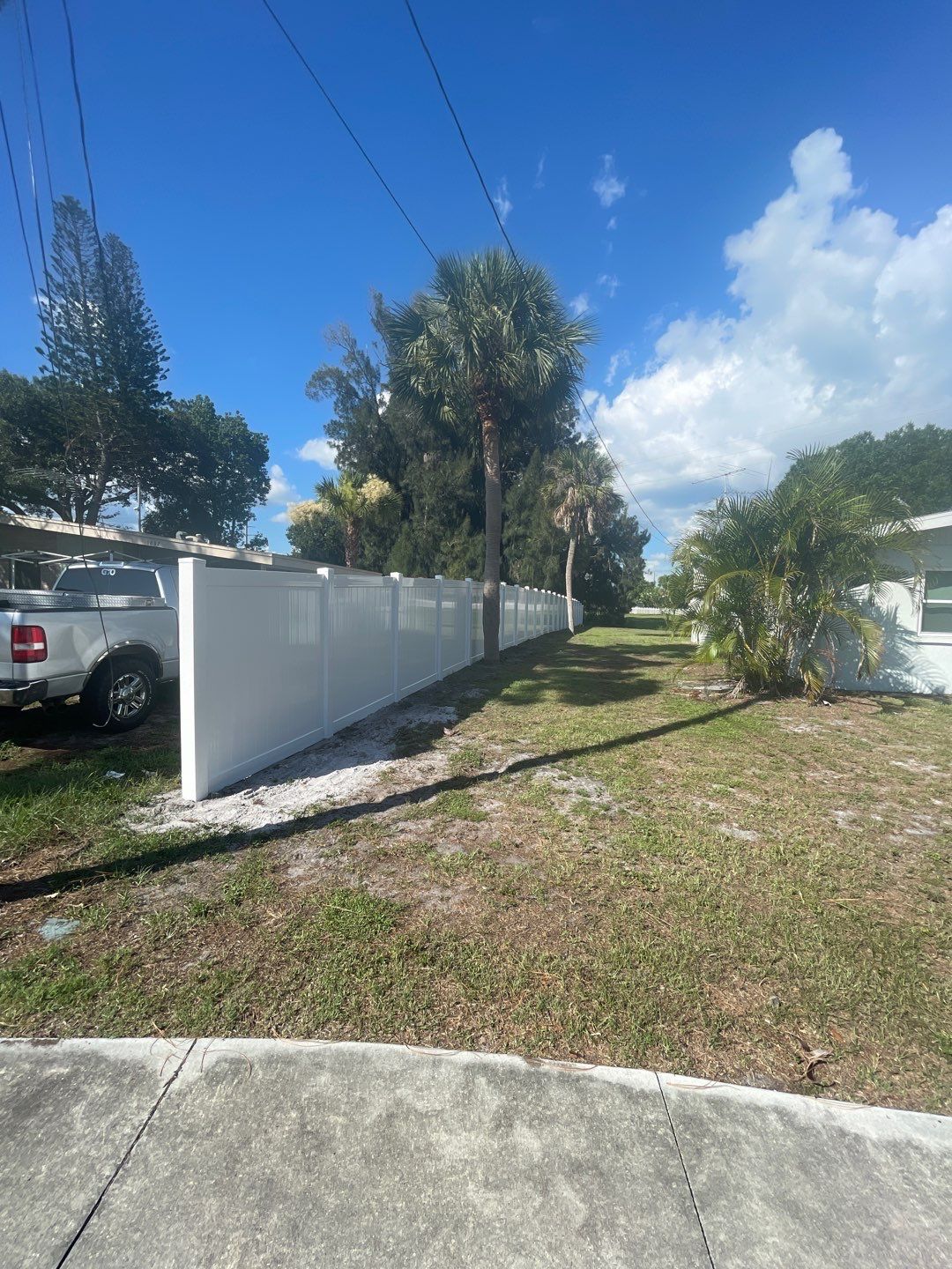 Venice, FL 6ft. Tall White Vinyl Privacy Fence by Asap fence and gates, LLC