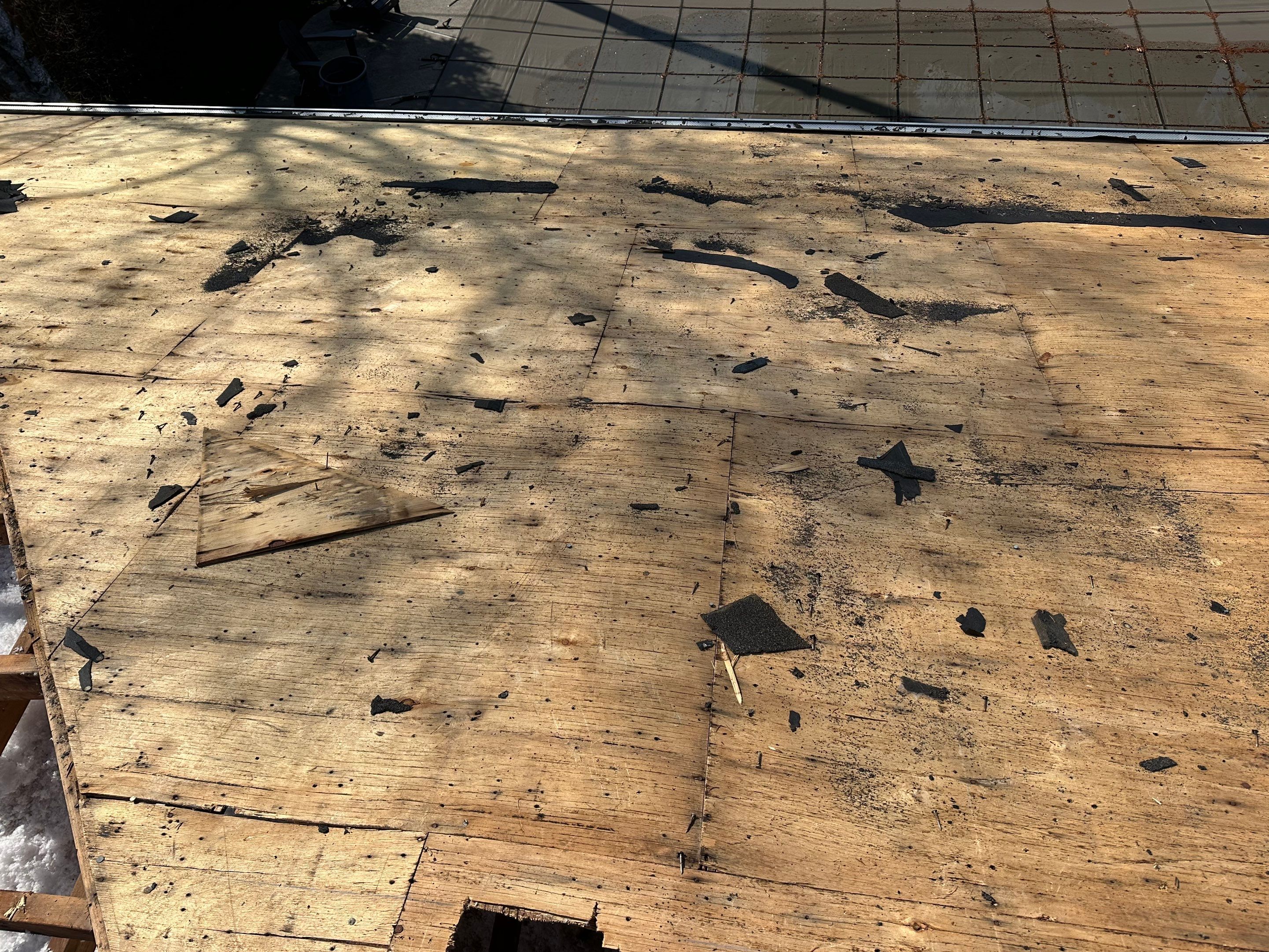 Project in Burlington by The Roofing Crew