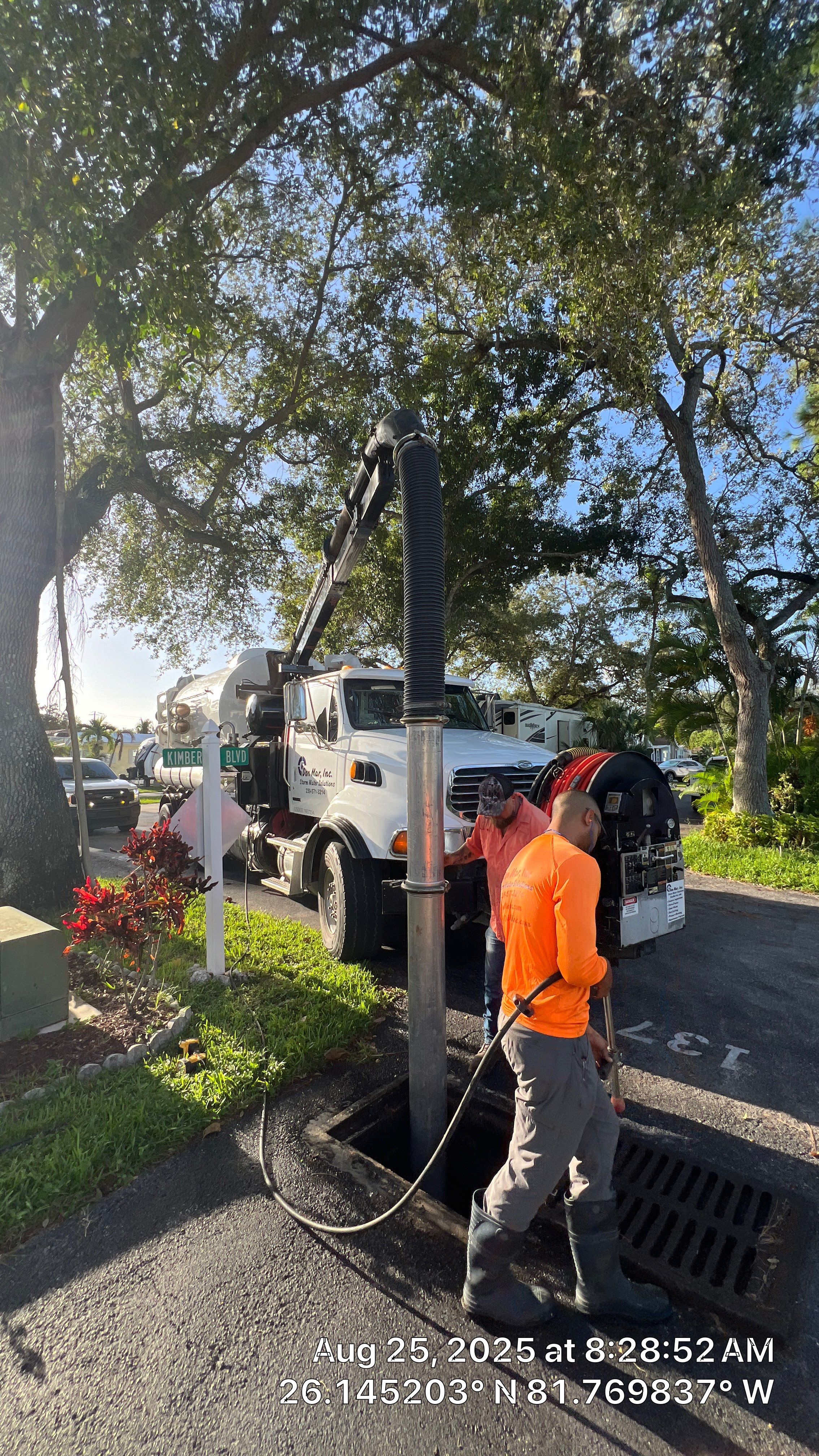 Naples RV Resort Stormwater System Maintenance  by Don Mar, Inc. Storm Water Solutions