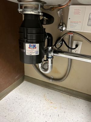 Garbage Disposal Install