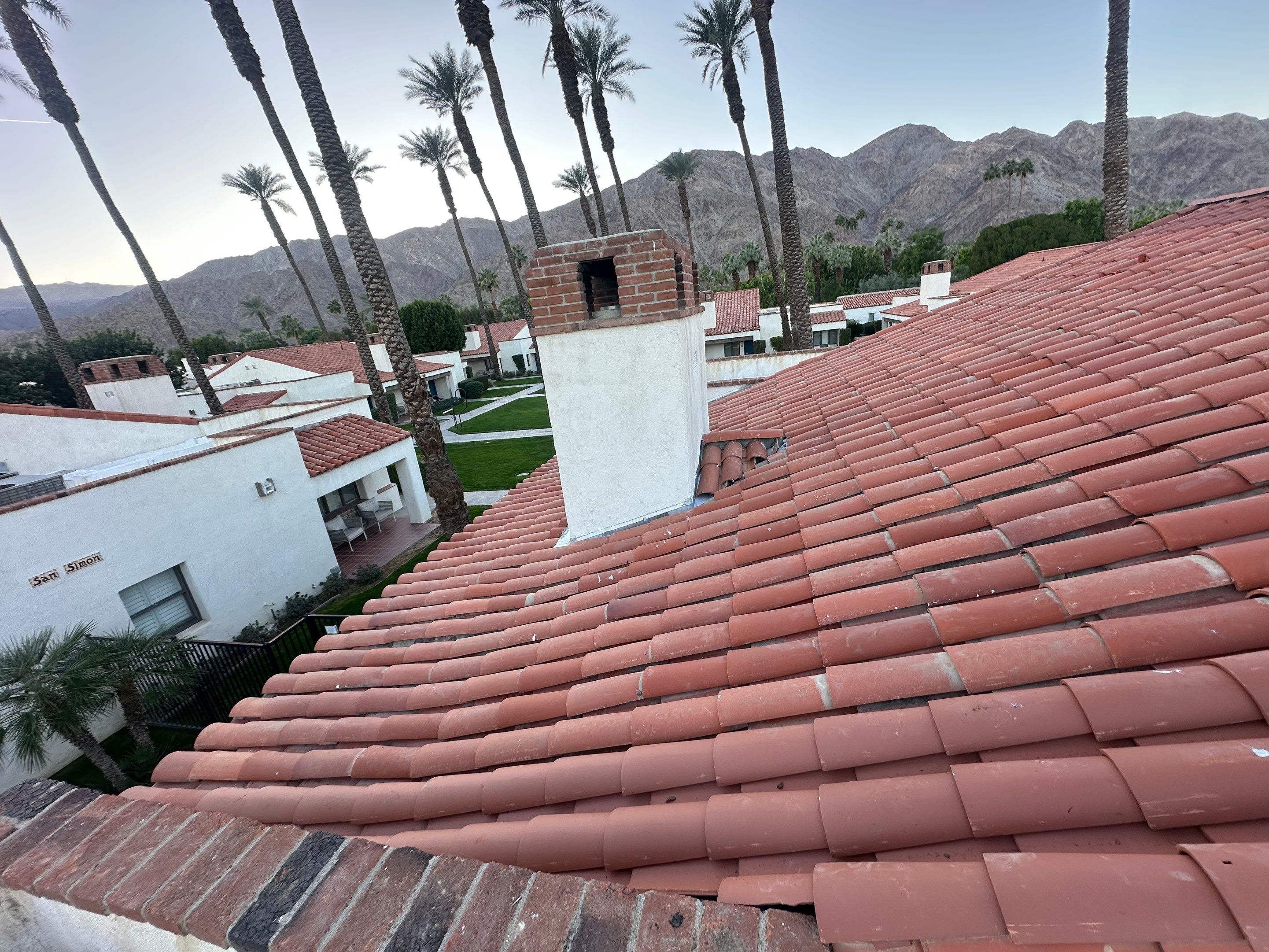 Project in La Quinta by Desert Roof Concepts