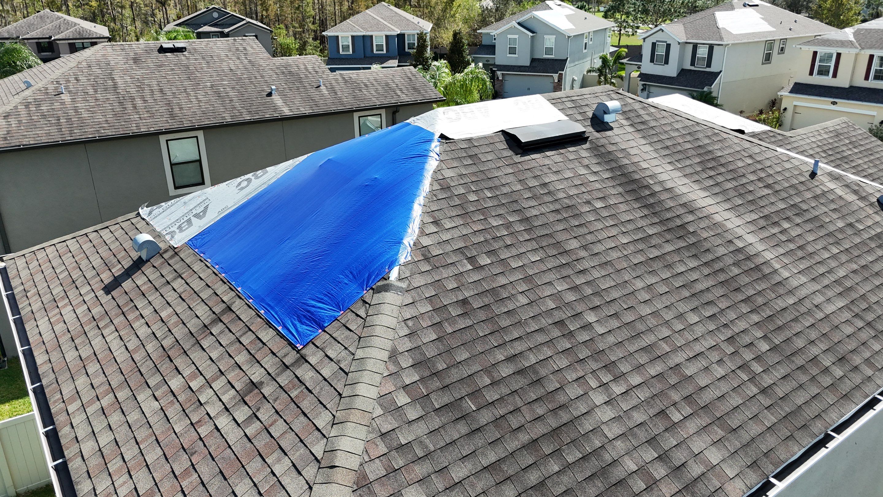 Roof Damage Claim in Lutz by FLAPA & KeyStone