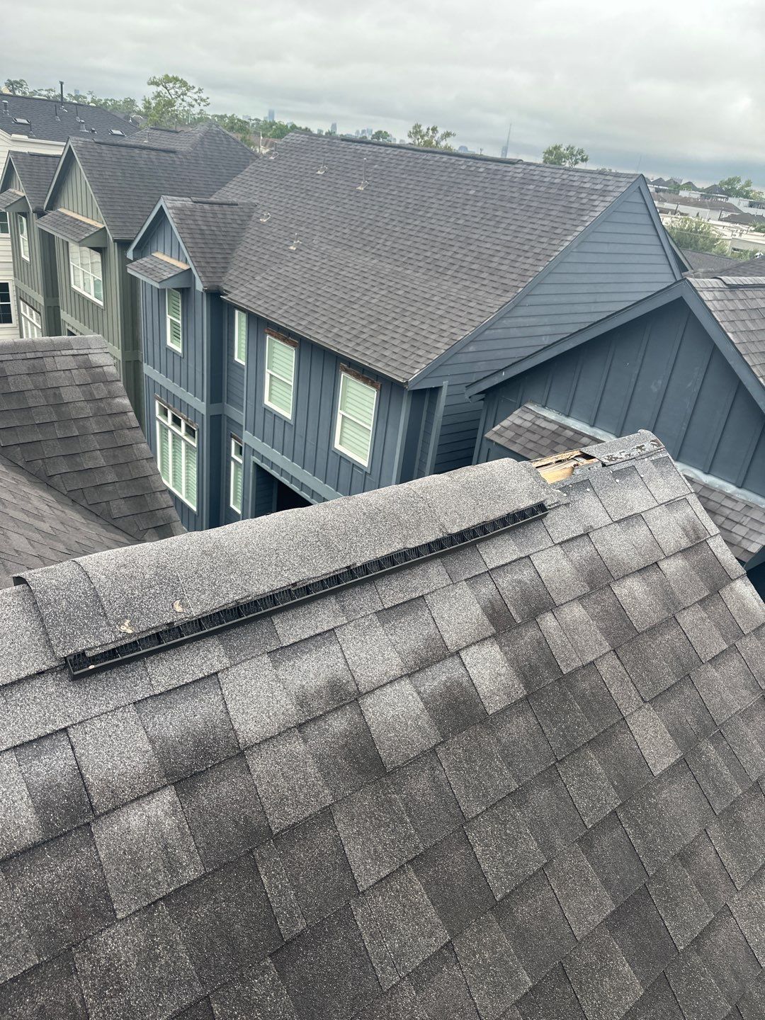 Residential Roofing Repair using Owen's Corning Duration (Lifetime) Shingles by Roof Repair Company