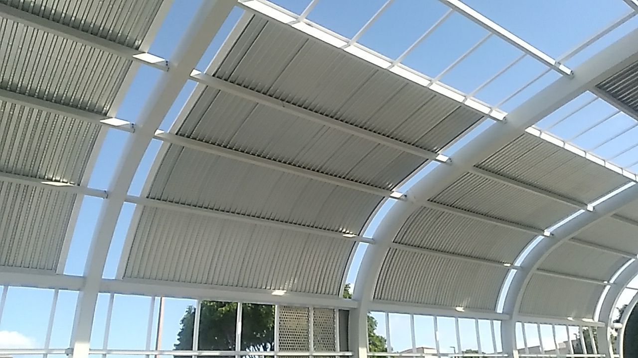 South Corridor Rapid Transit Bus Stations by RoofSmith of Tampa Bay