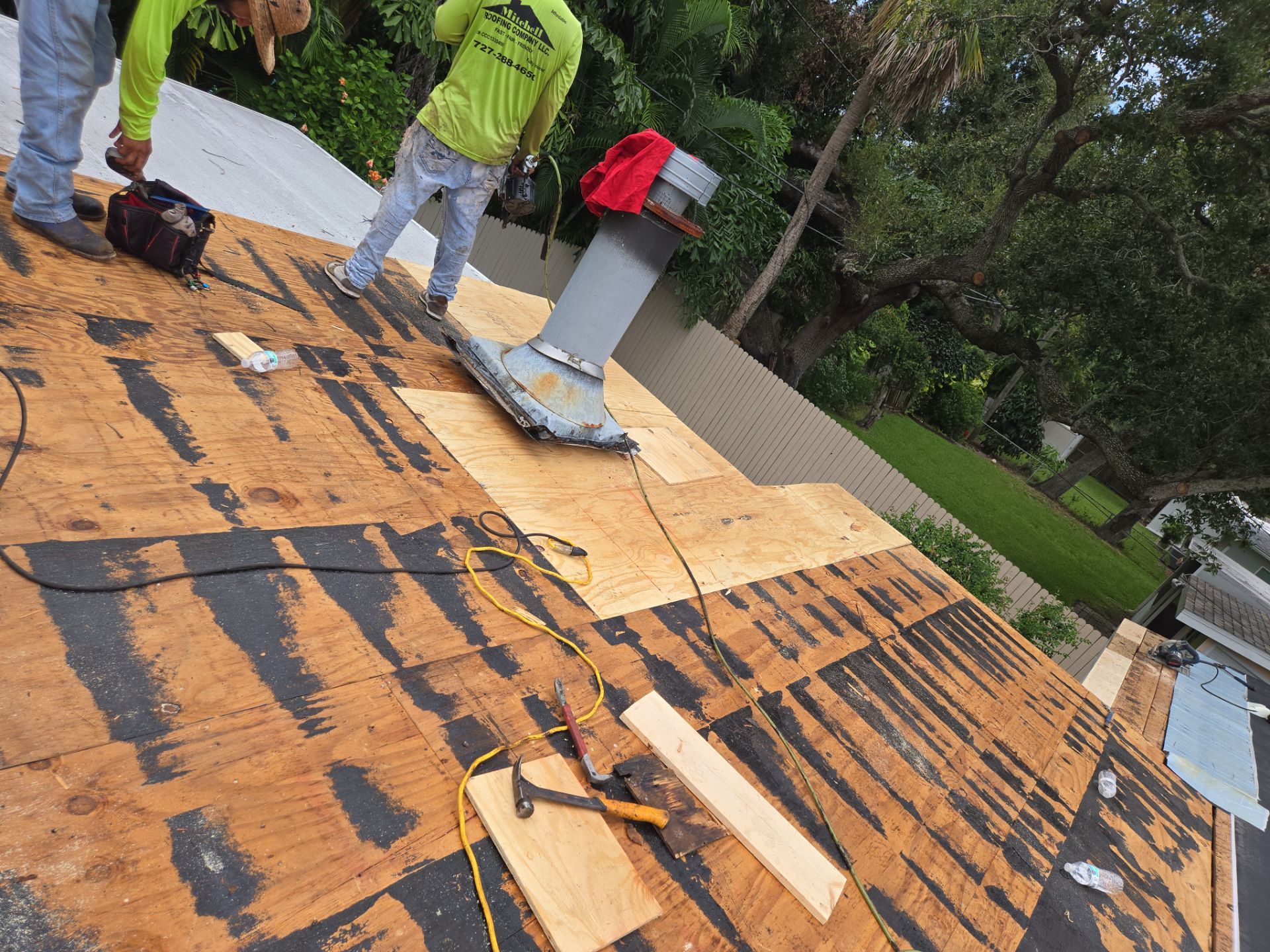 Project in St. Petersburg 33710 by Mitchell Roofing Company LLC 
