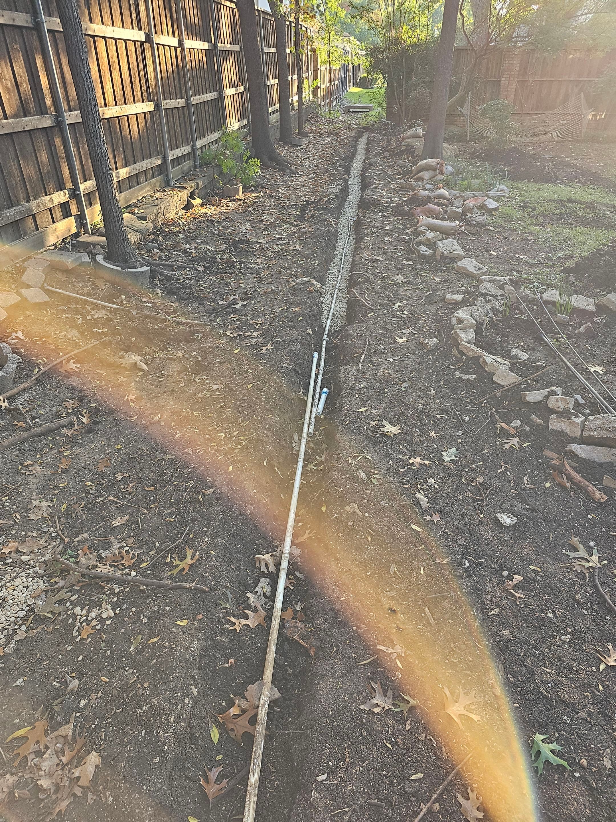 French Drain & Retaining Wall by EL-GC LLC 