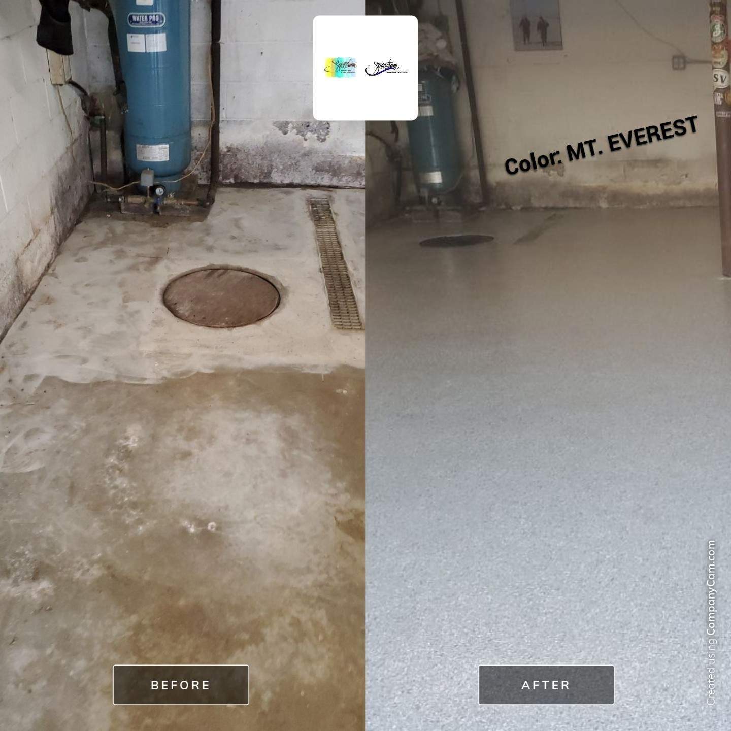 Garage Floor In Mt. Everest by Spectrum Painting, LLC