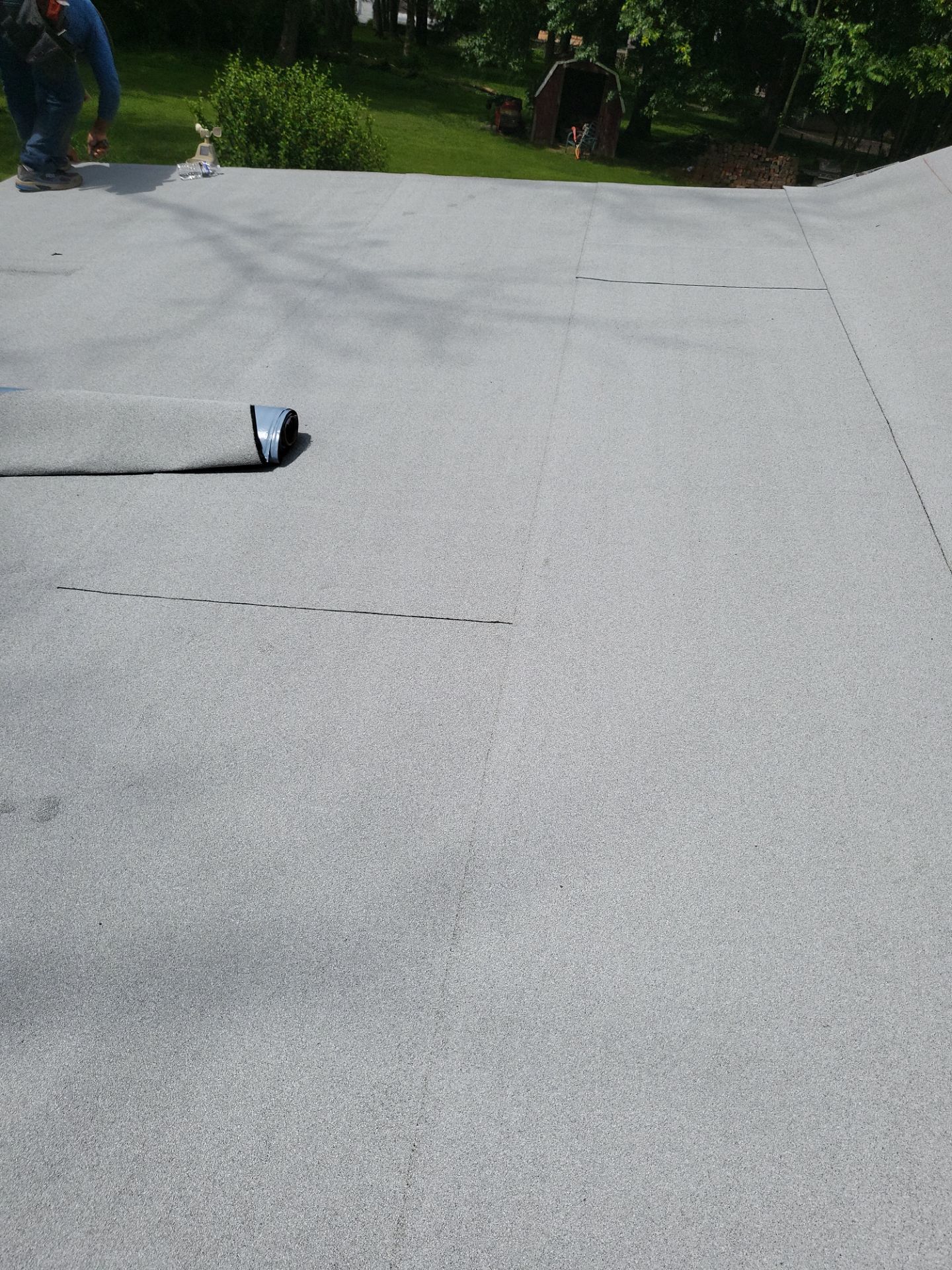 Atlas Pinnacle, Color, Oyster Shell, Drip Edge, Color, White by Eagle Eye Roofing