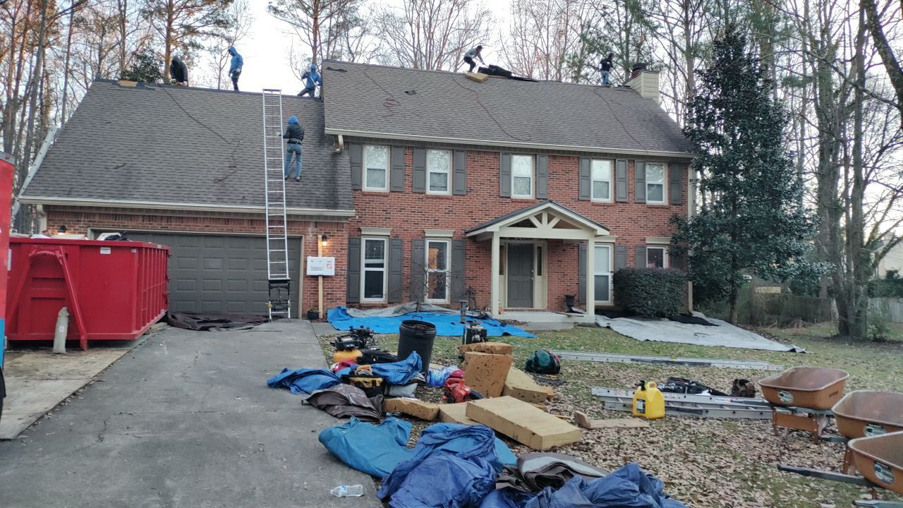 Residential Roofing Installation using Owens Corning by Inspector Roofing and Restoration