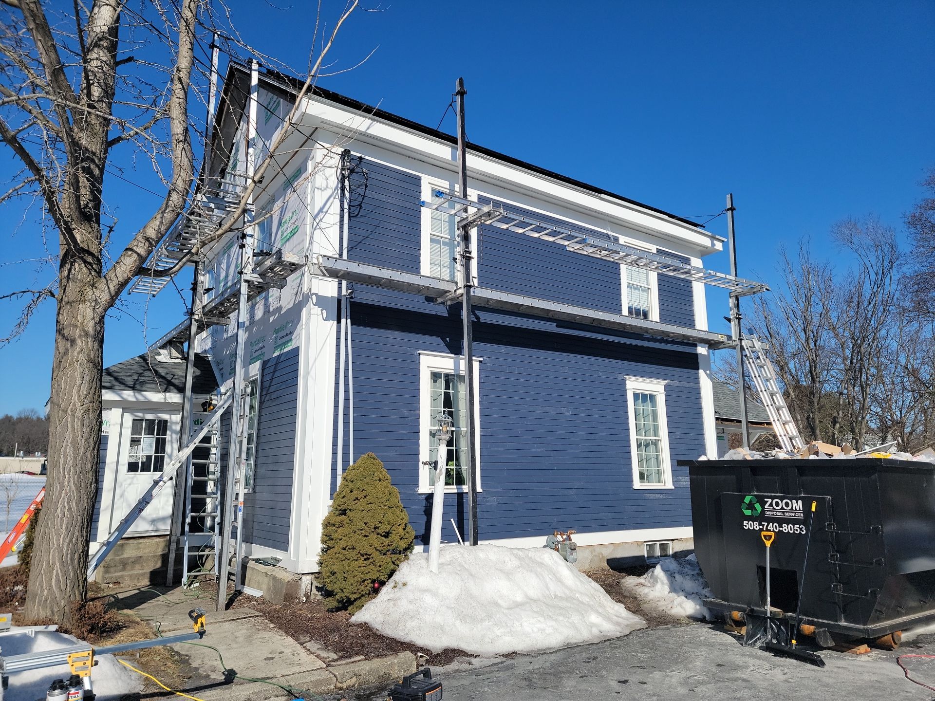 Siding Installation using James Hardie by UBrothers Construction