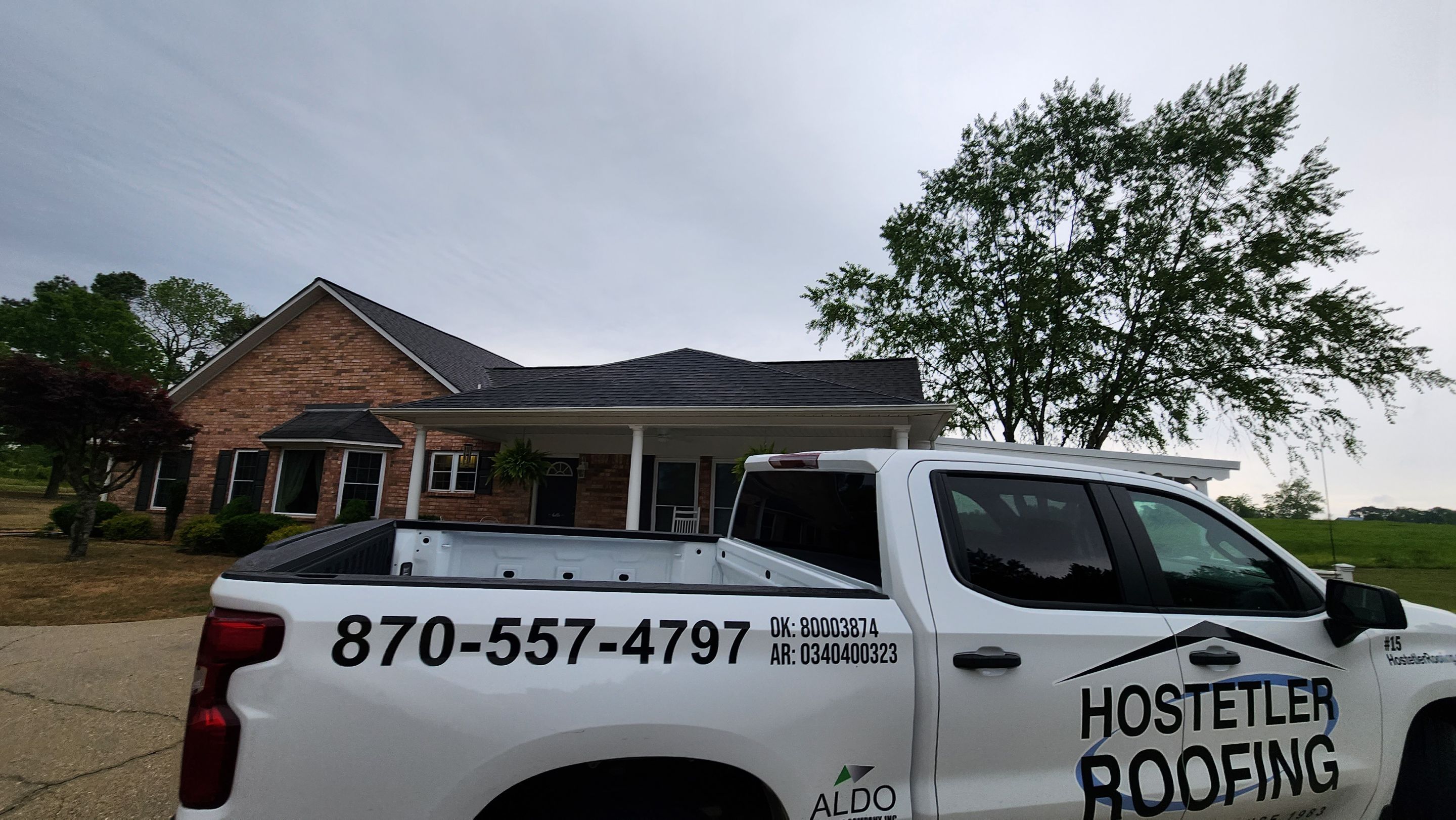 Residential Shingle Reroof using Malarkey Vista by Hostetler Roofing