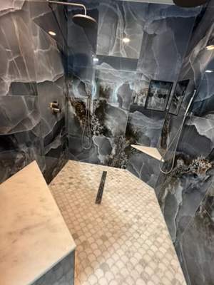 Master bathroom renovation