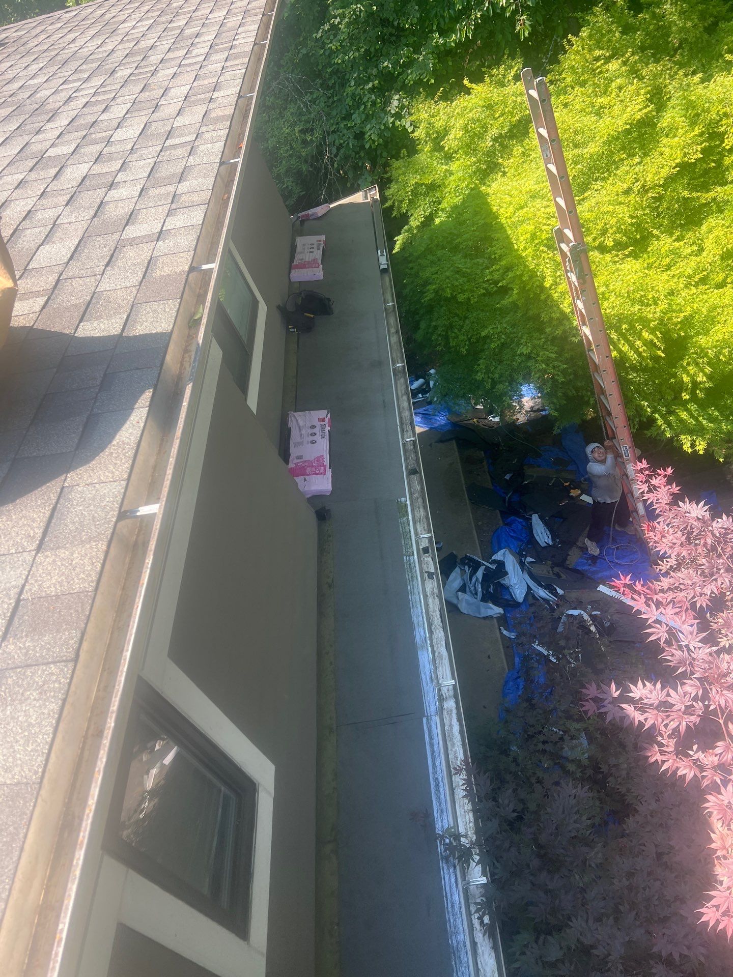 Residential Roofing Installation using GAF HDZ Shingles by Roofing Formula LLC