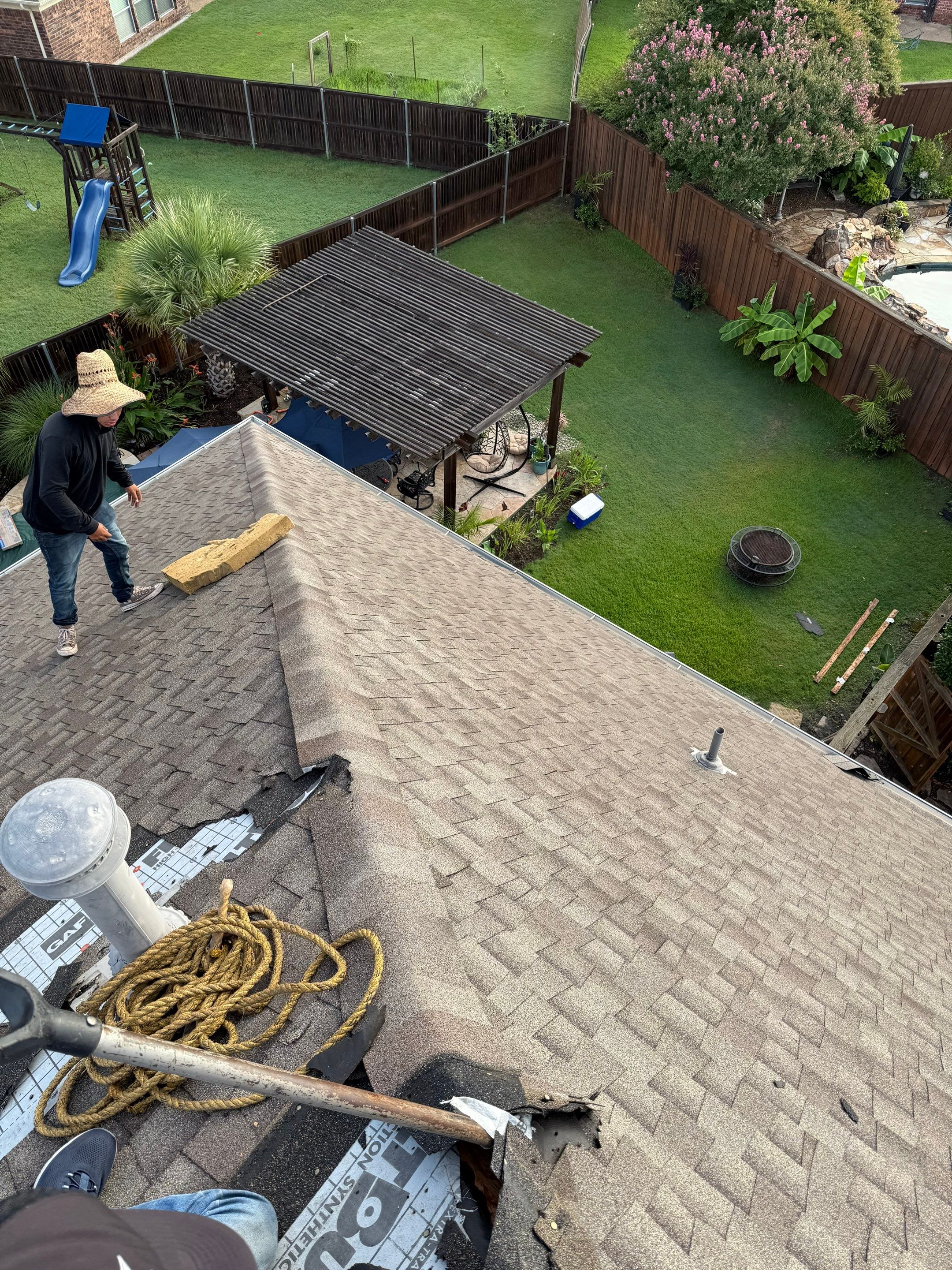 Project in Rowlett by Rhino Roofing and General Contracting, LLC