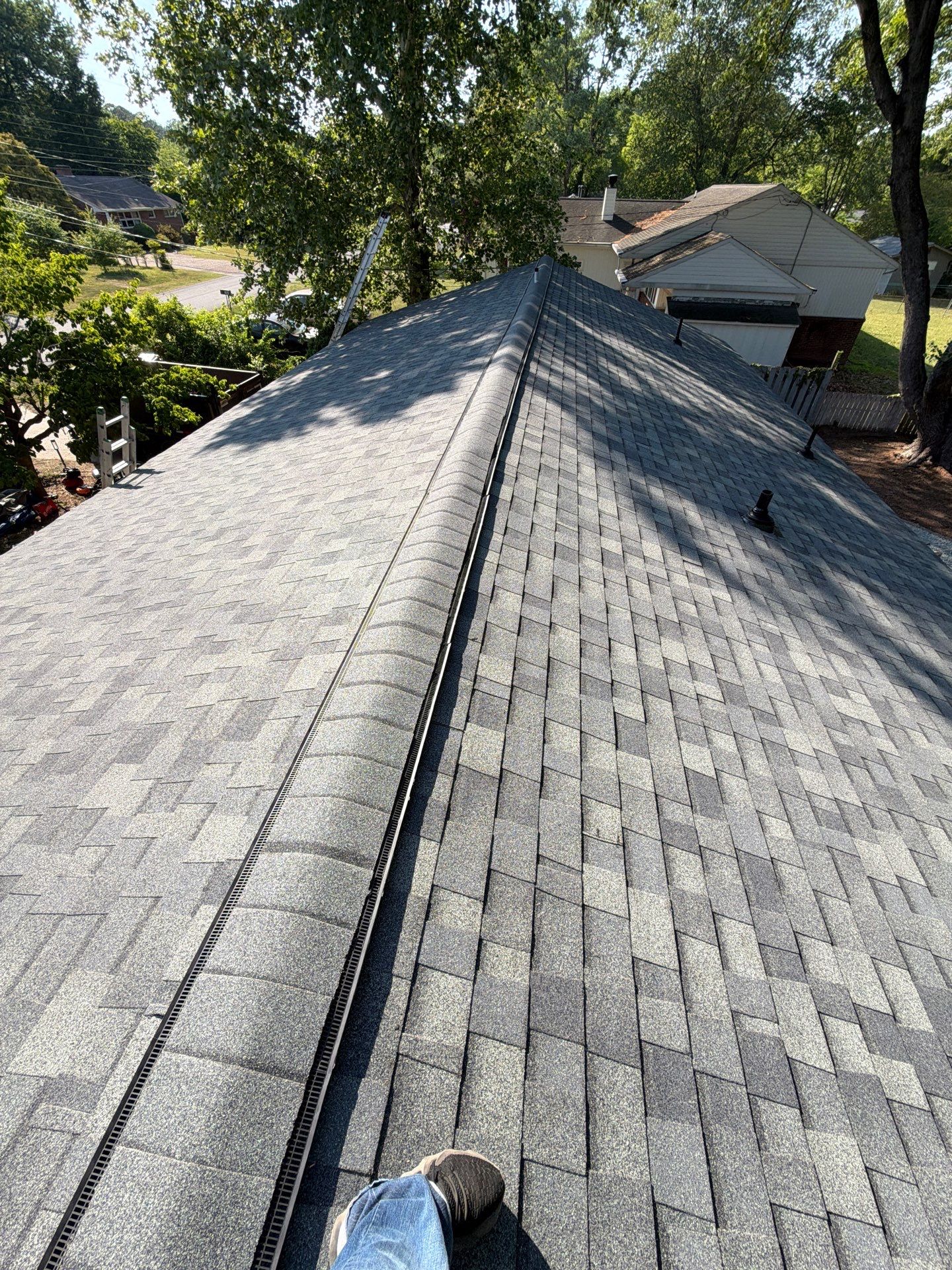 Asphalt Shingle Roof Replacement for Williamsburg Residential Property by Cade Construction
