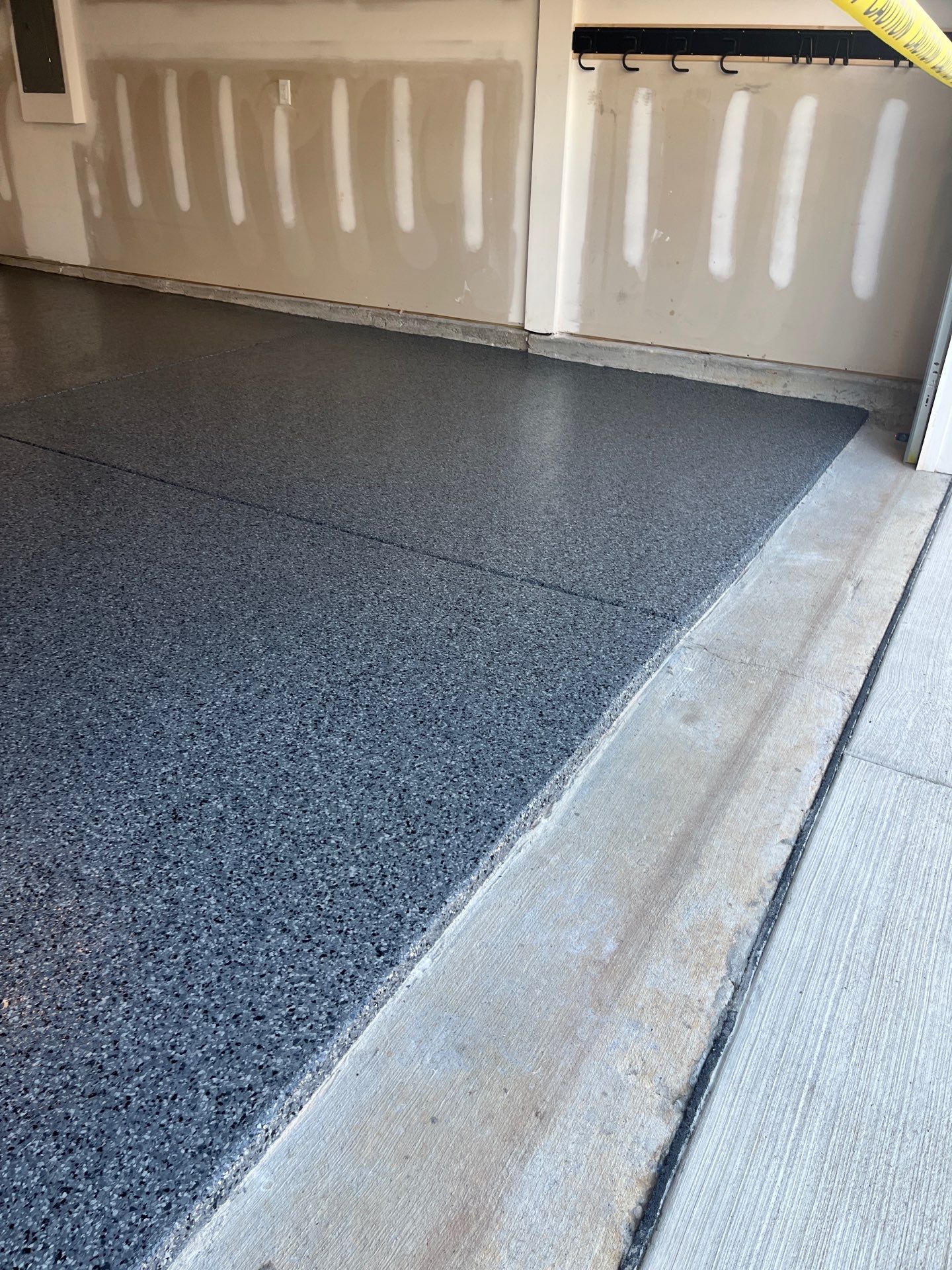 Garage Floor Coating using Nightfall by My Garage Floor Guys