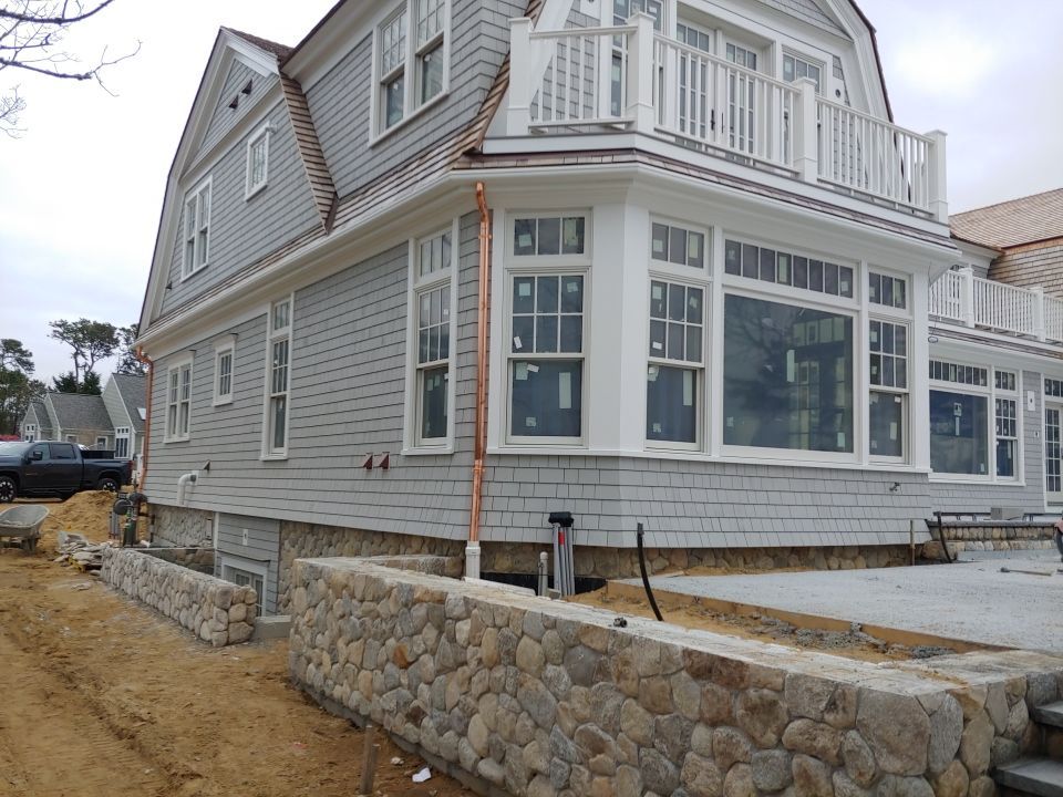 Gutter Installation using 4x6 Fiberglass Gutter in Chatham, MA by Gutter Pro Enterprises