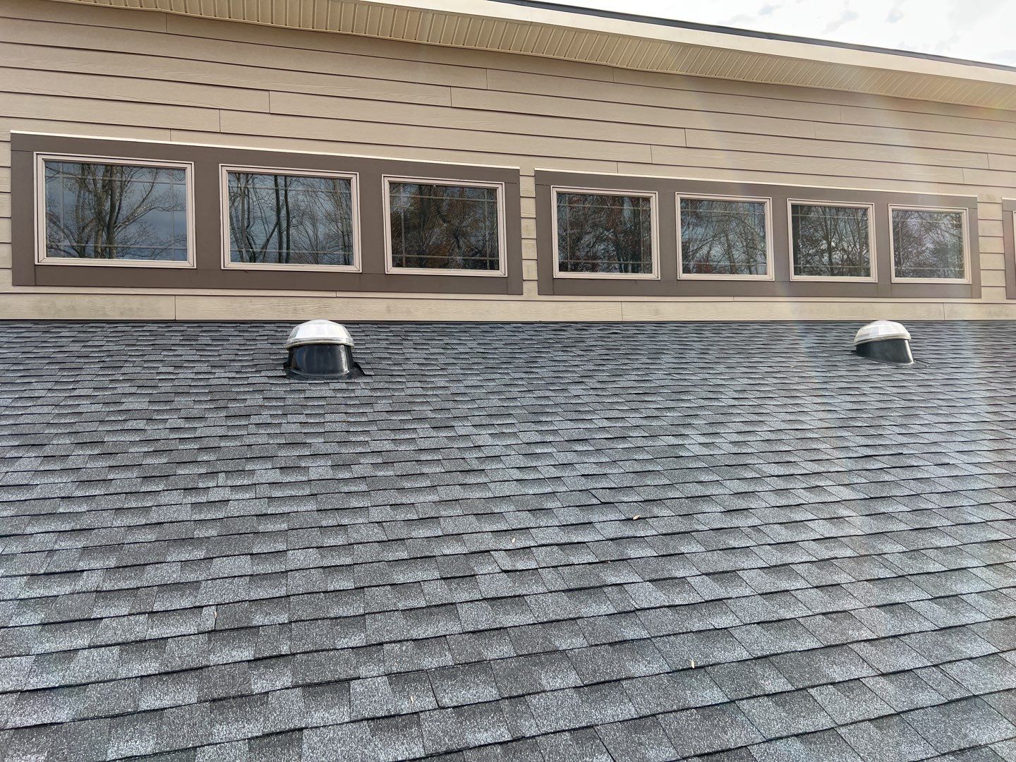Solar Roof using GAF Decotech integrated panels by American Home Contractors