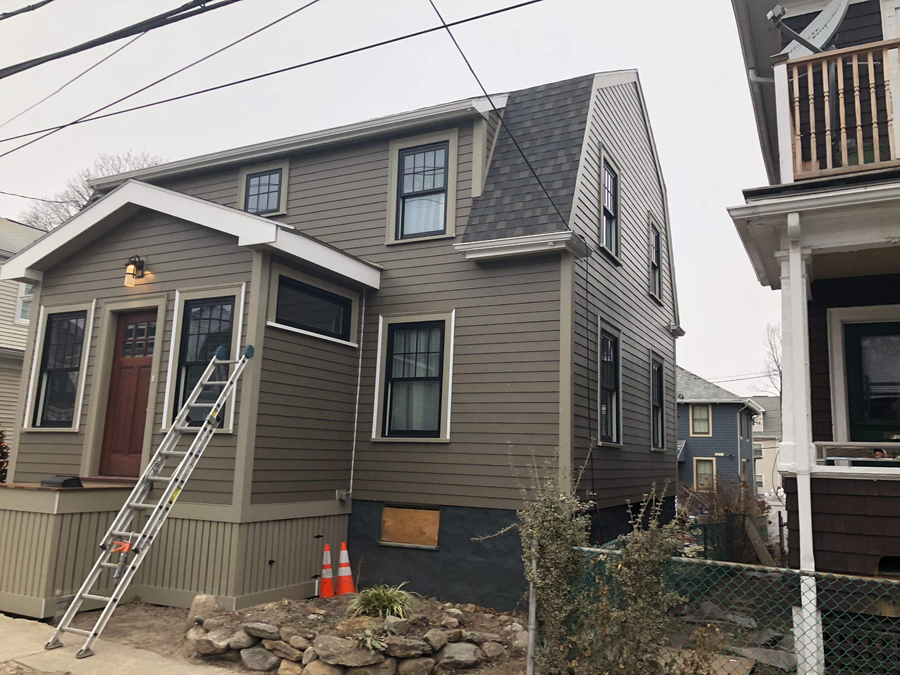 Siding Installation using James Hardie by UBrothers Construction