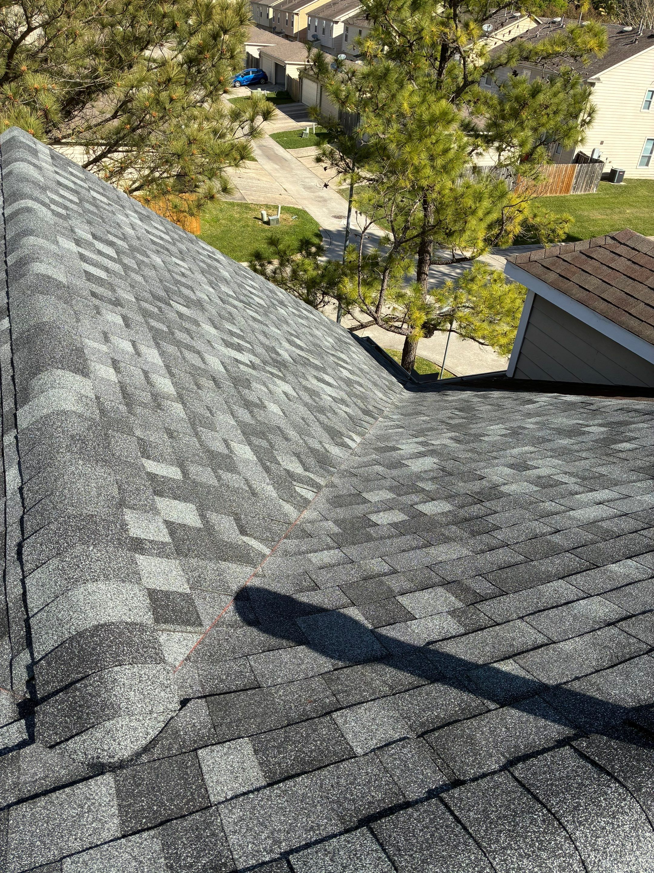 Townhome Reroof by Berry Good Roofing