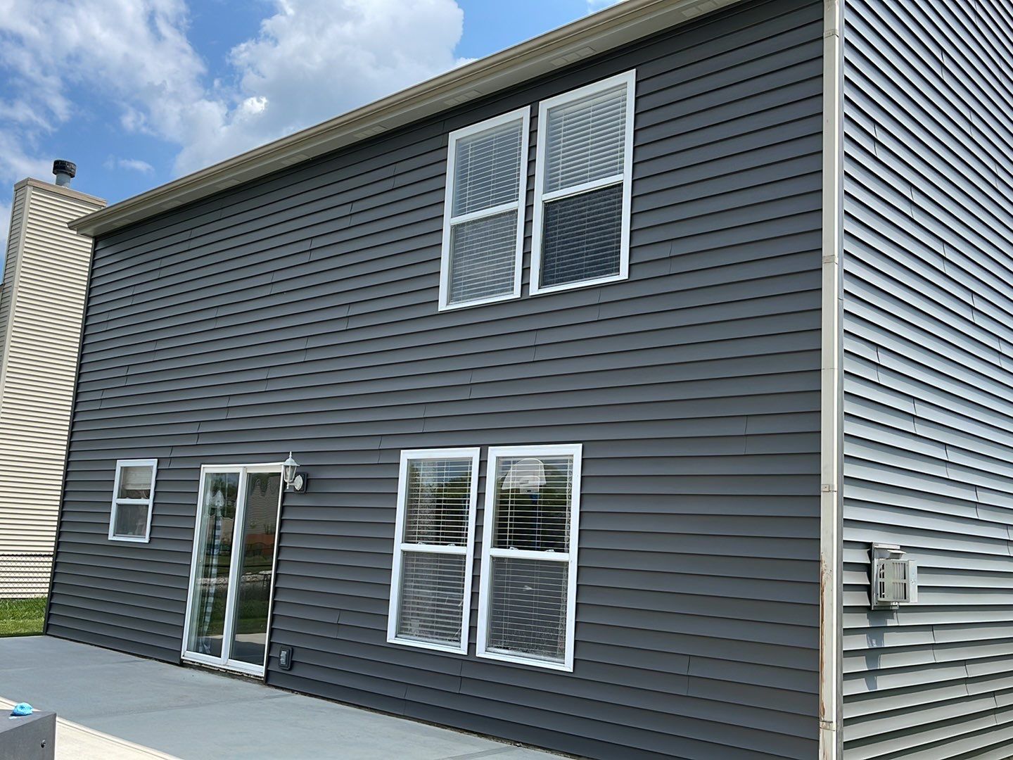 Project in New Whiteland by Moss Roofing