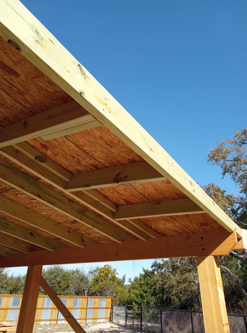 Reroof with Back Patio Addition using Owens Corning Duration Aged Copper by Lightning Exteriors