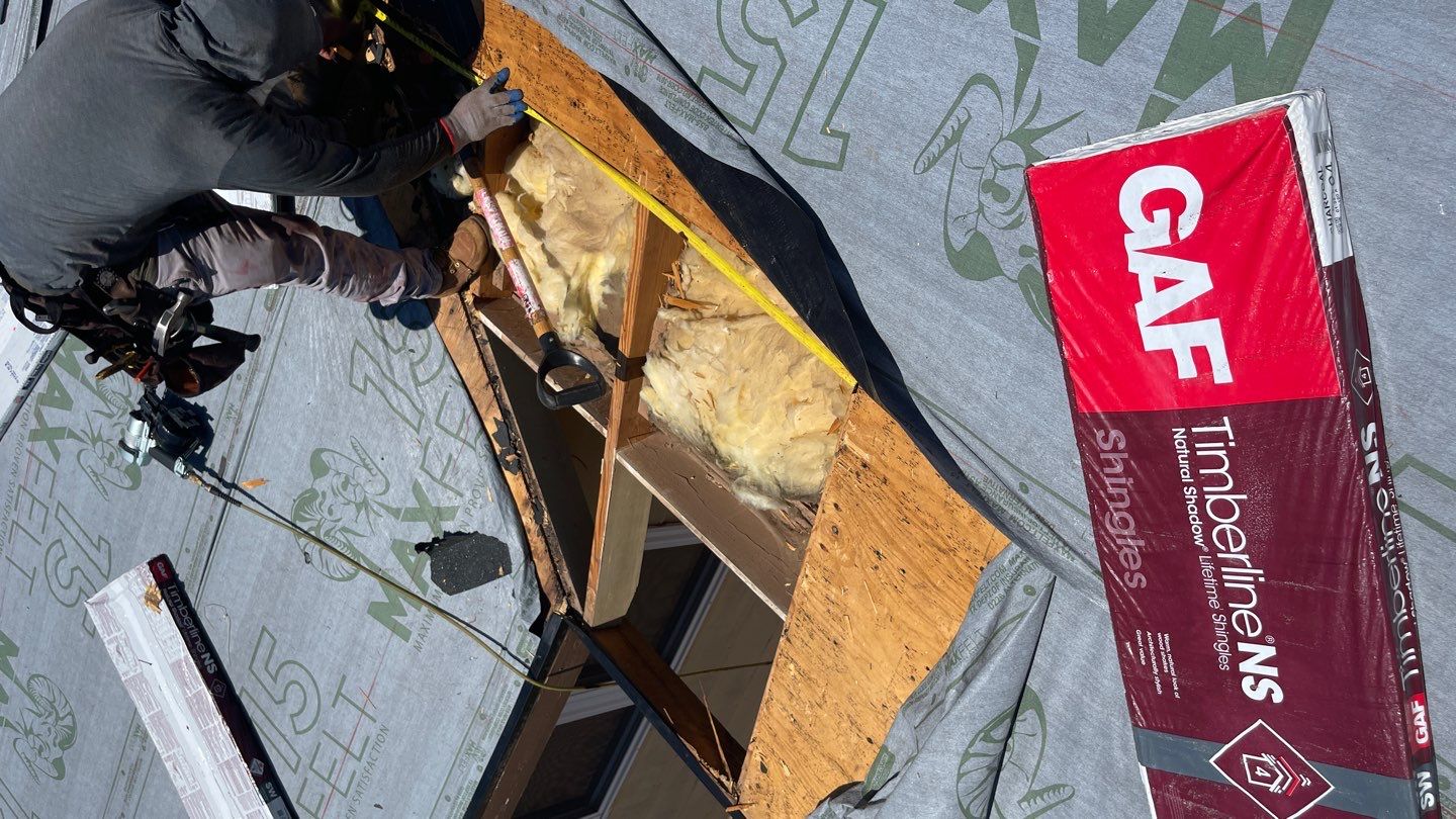 Residential Roofing Installation using GAF Natural Shadow  by A & H Roofing and Contracting