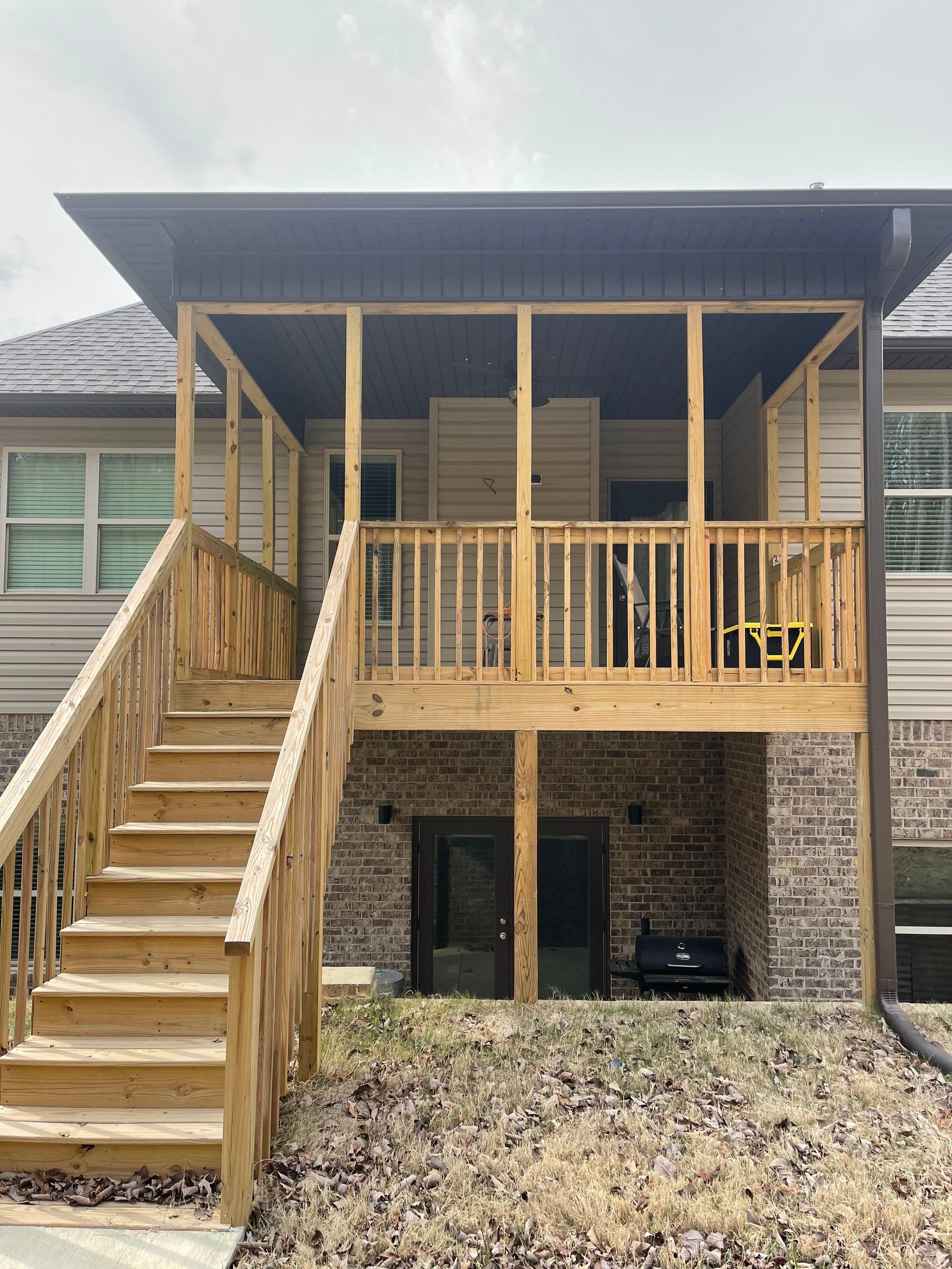 Silver Lakes Screened Porch by Pillar and Pine