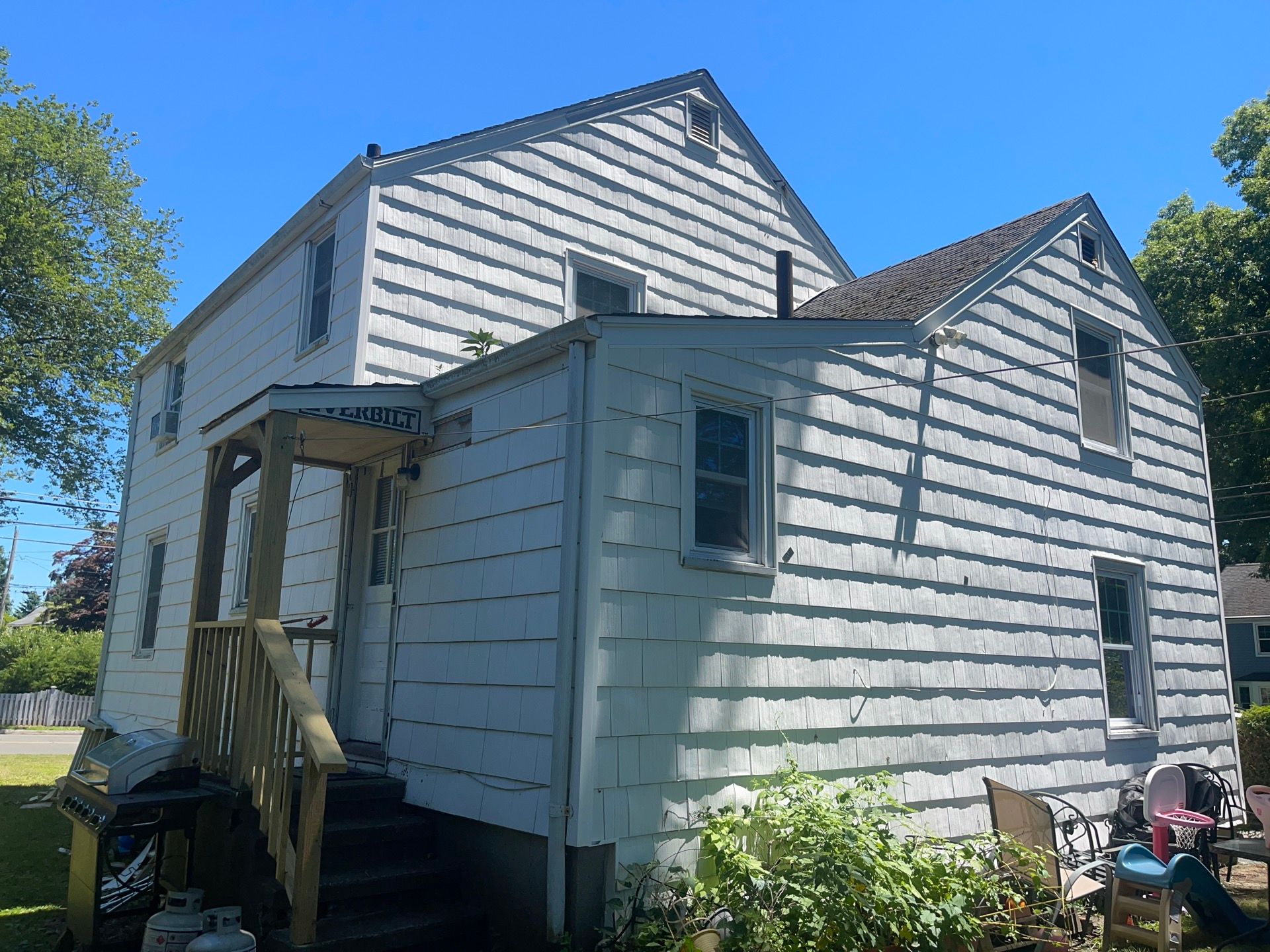 Siding Installation using CertainTeed Monogram Vinyl Siding - D4 - Forest by A Plus Exterior