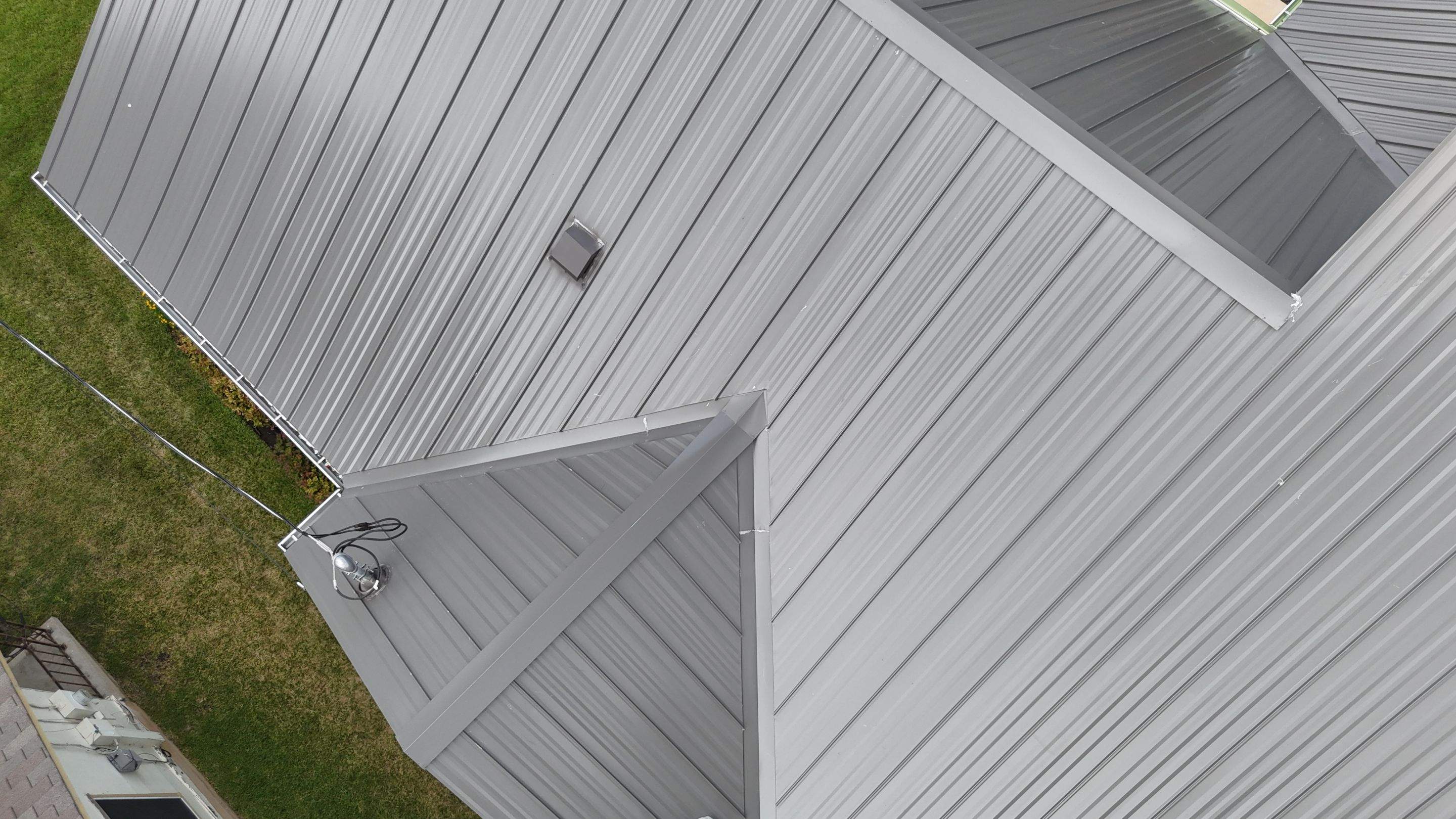 Charcoal Grey - L&A Metals LLC Type FF100, Hidden fastener/Standing Seam by RoofsOnly.com