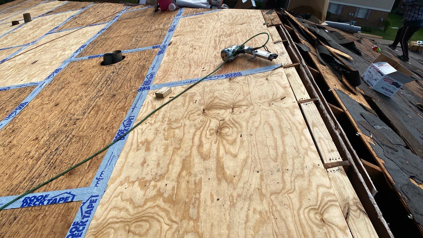 Residential Roofing Installation using Roof Replacement by American Roofing & Construction LLC