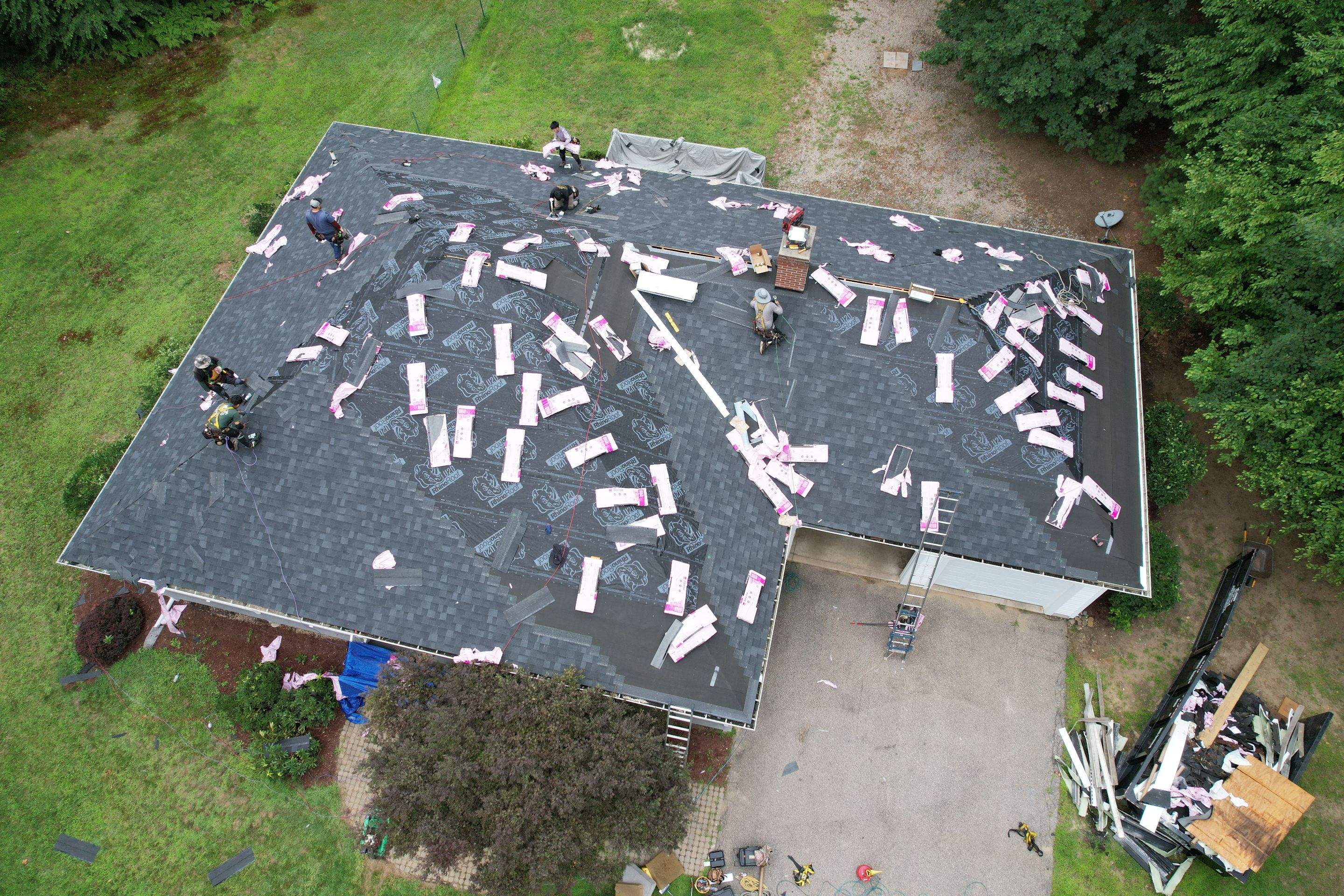 Roofing in Beautiful Lee New Hampshire by Tall pine roofing