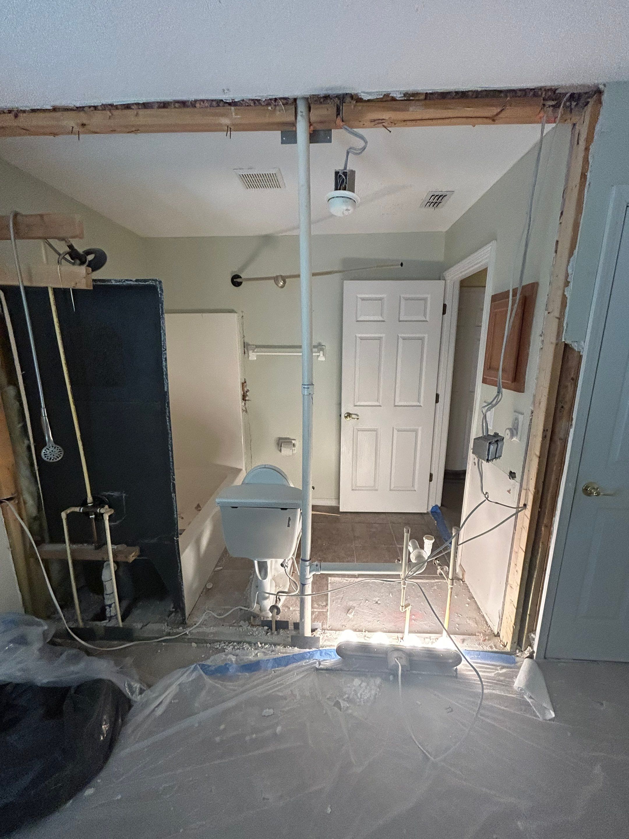 Hallway Bathroom & Closet Renovation by urban green energy llc