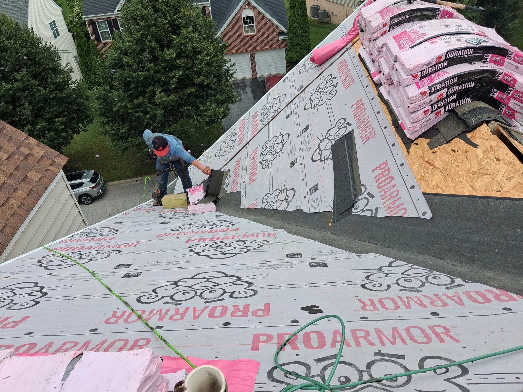 Owens Corning Architectural Shingle Roof Replacement in Ellicott City by Frederick Roof Repair