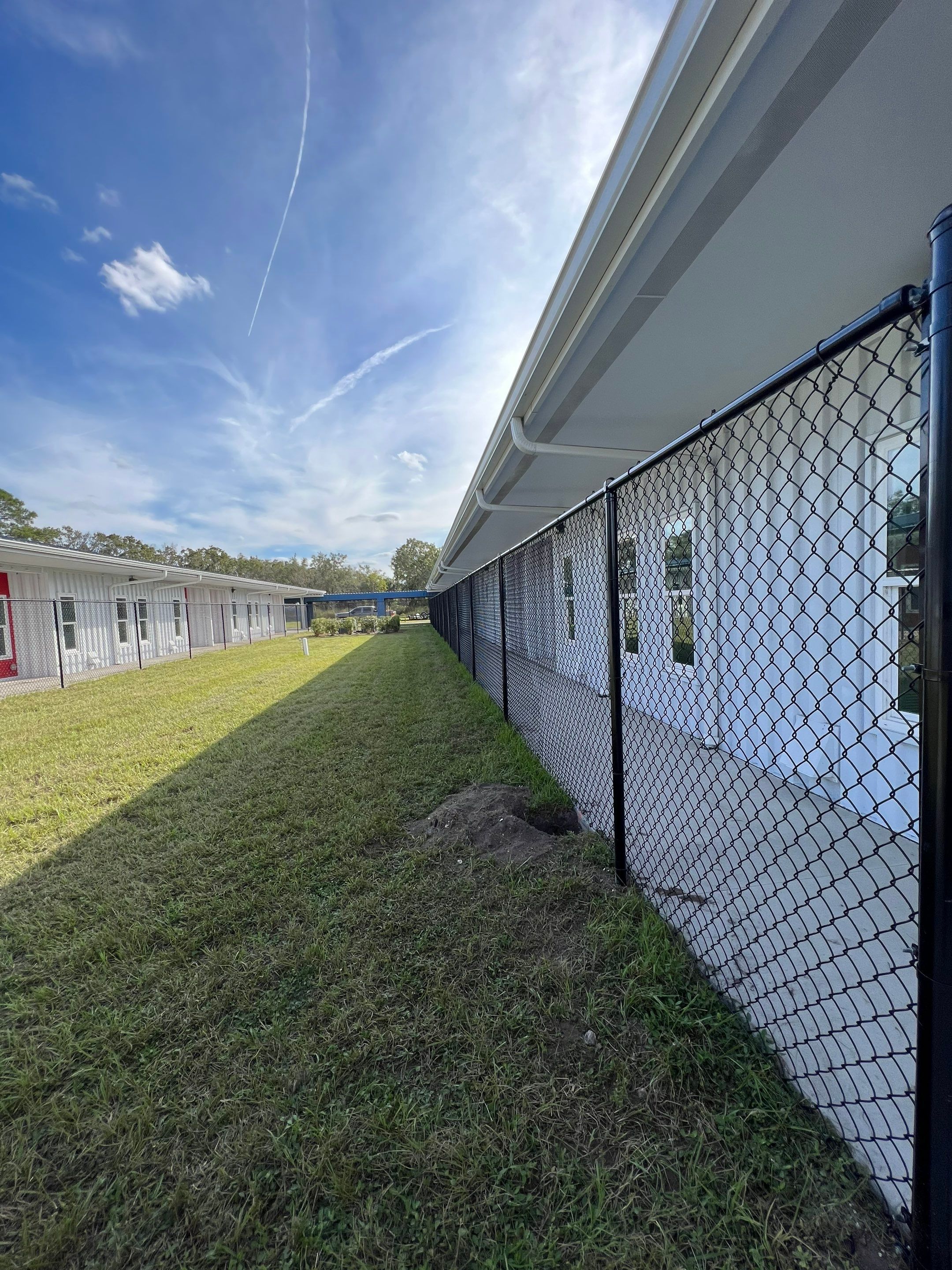 Chain-link Fence Installation using Galvanized Chain Link Fence by Asap fence and gates, LLC
