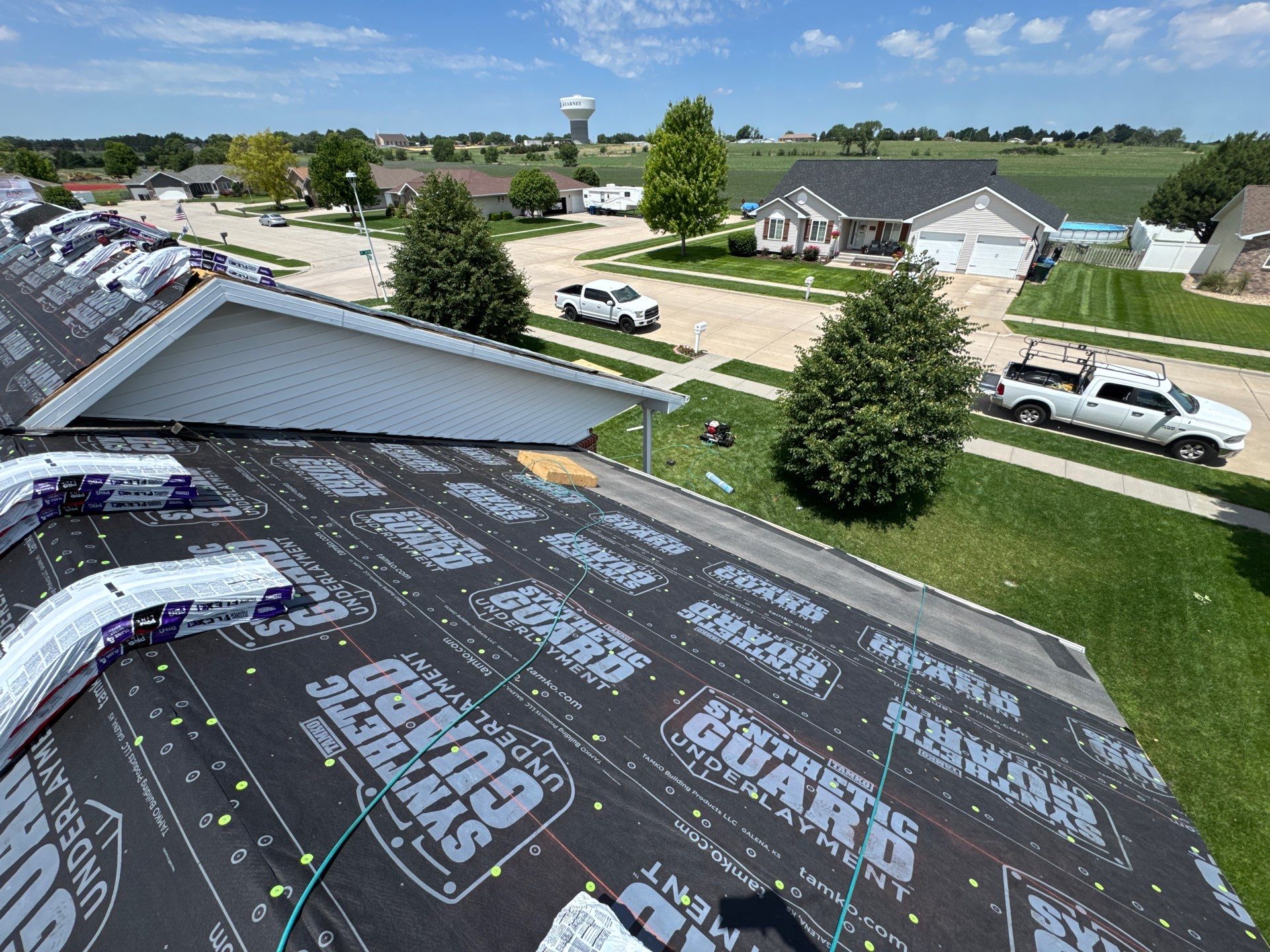 TAMKO Stormfighter Flex Rustic Black Roof in Kearney by Loyal Nine
