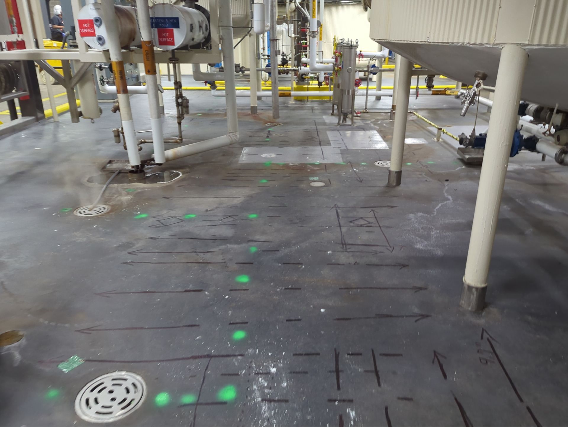 Industrial Plant - Drain Line collapse by Alsip Locating Service, LLC