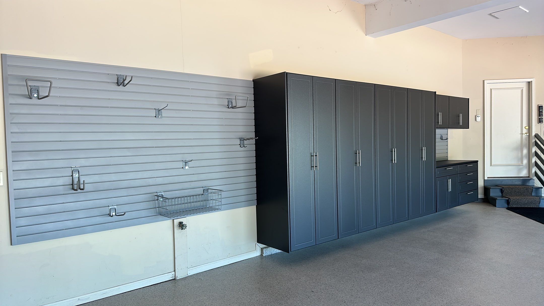 Tom D. transformed his garage with cabinets by Banner Garage