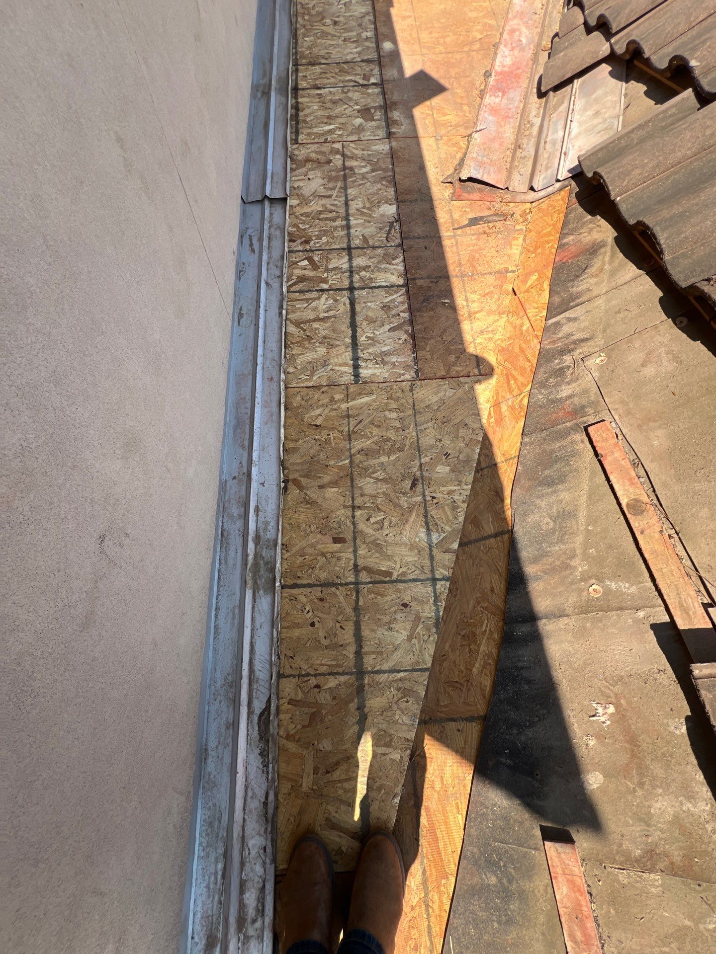 Residential Roofing Repair using tile by Roof Repair Company