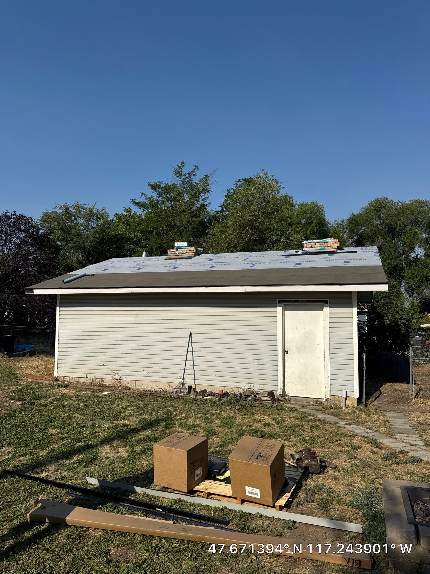 Residential Roof Replacement in Spokane Valley Featuring Landmark Shingles by Alpine Roofing