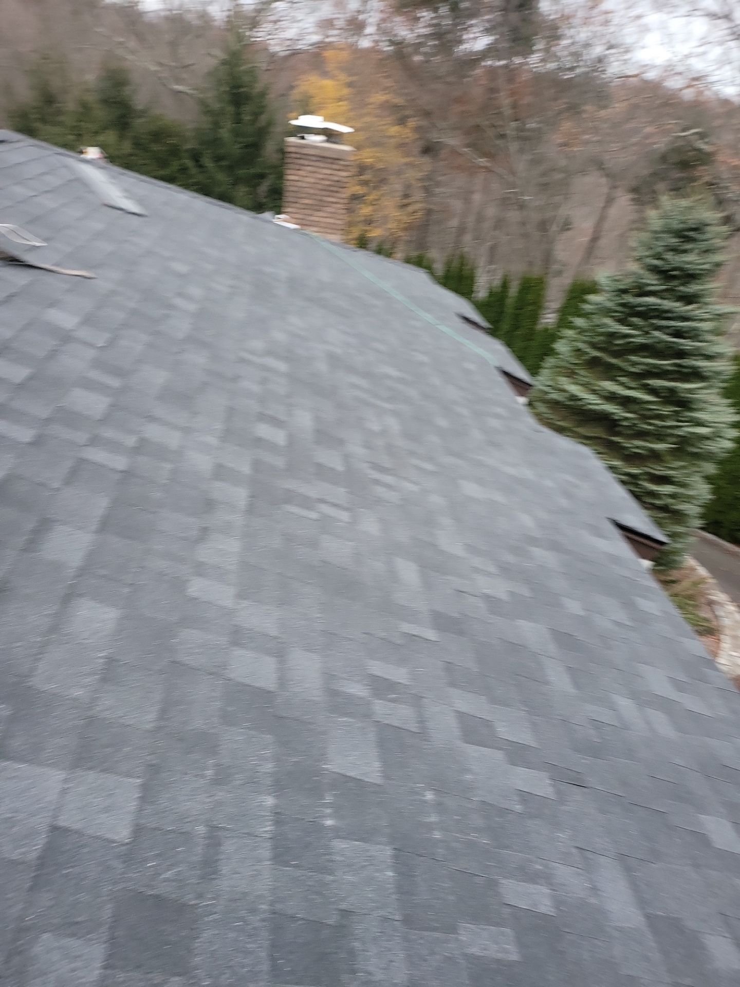 Residential Roofing Installation using Owens Corning TruDefinition Onyx Black by A Plus Exterior