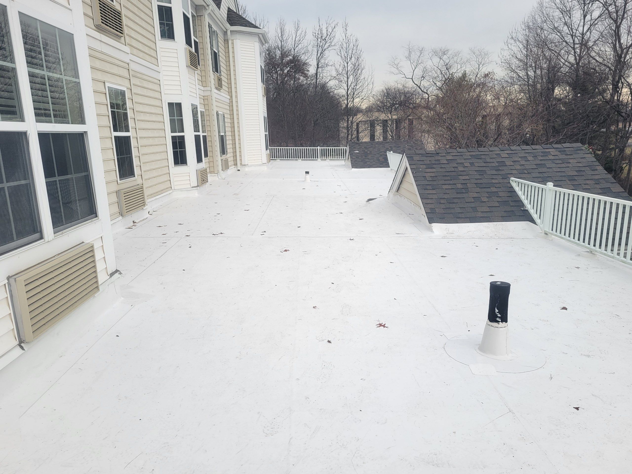 Commercial Roofing Installation using GAF Timberline / GAF TPO by All Site Roofing